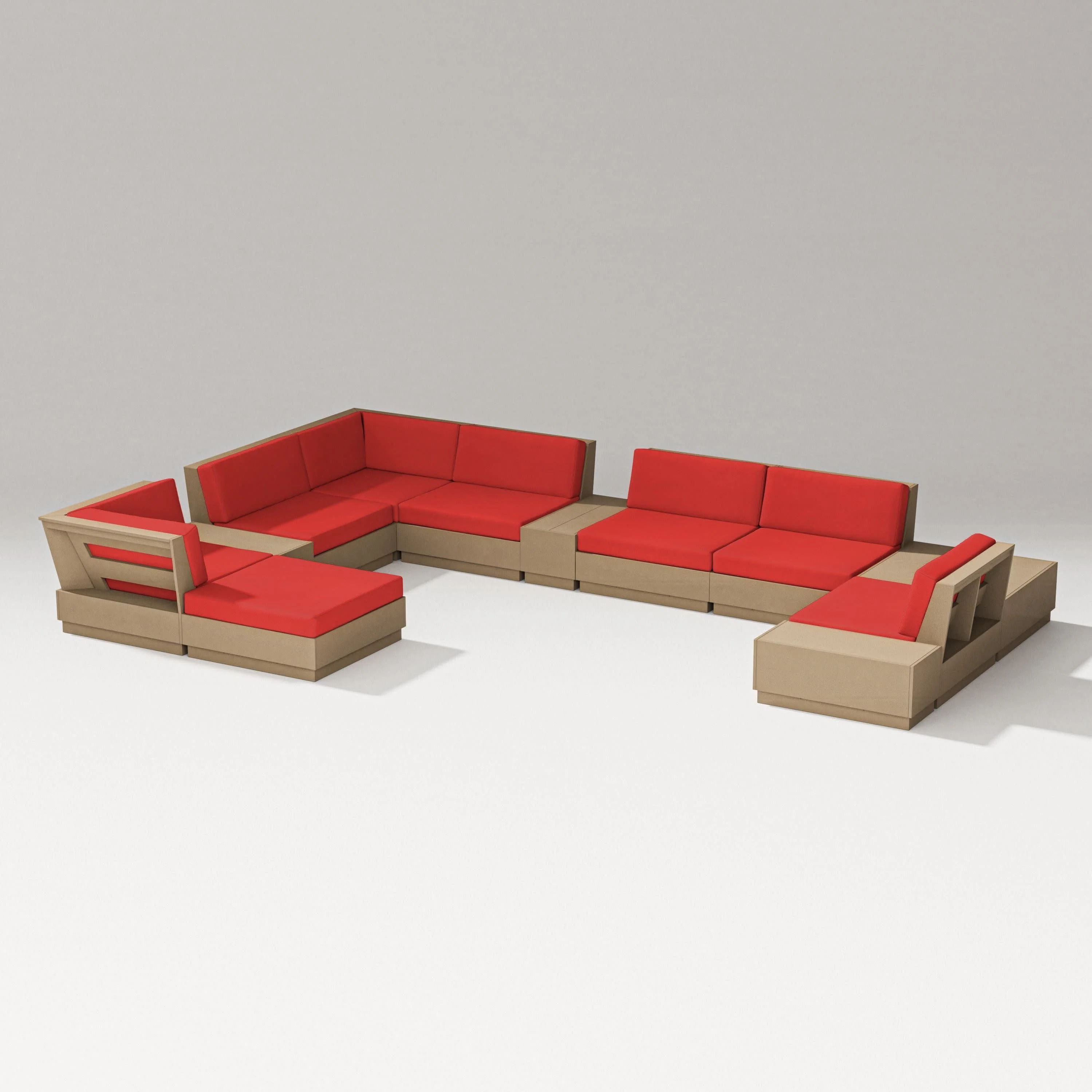 Elevate 12-Piece Conversation Sectional Set - Image 45