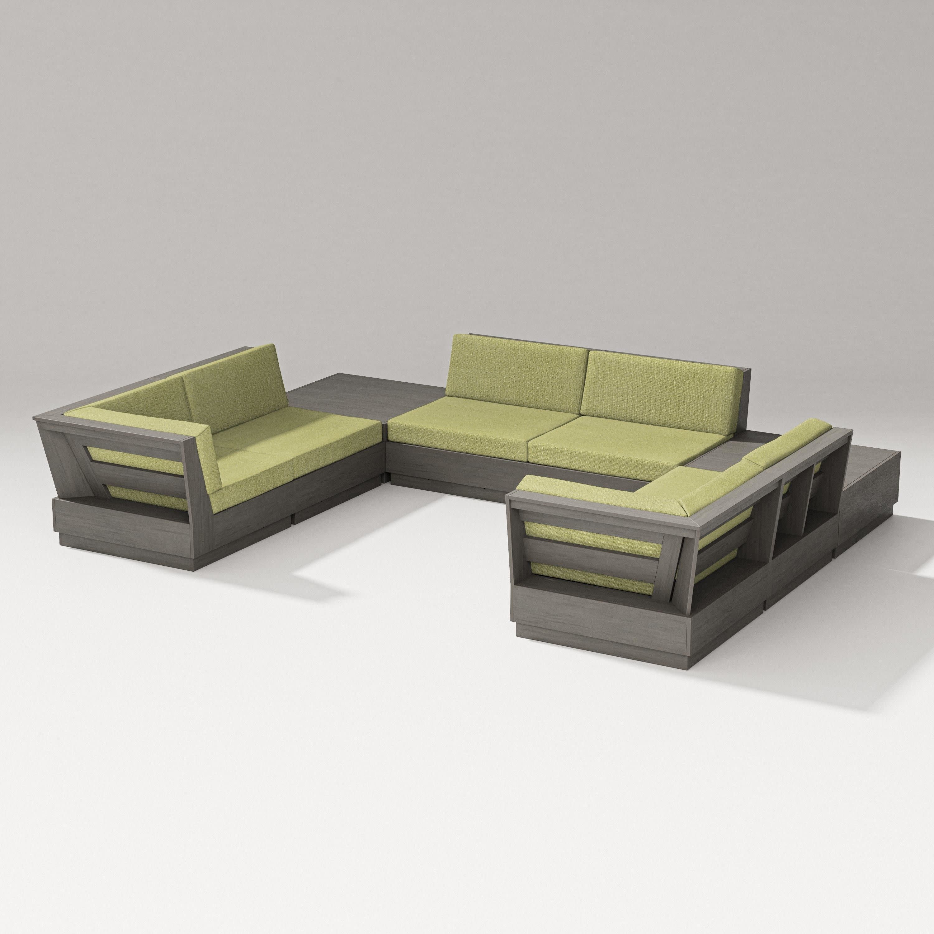 Elevate 8-Piece U-Shaped Sectional - Image 37