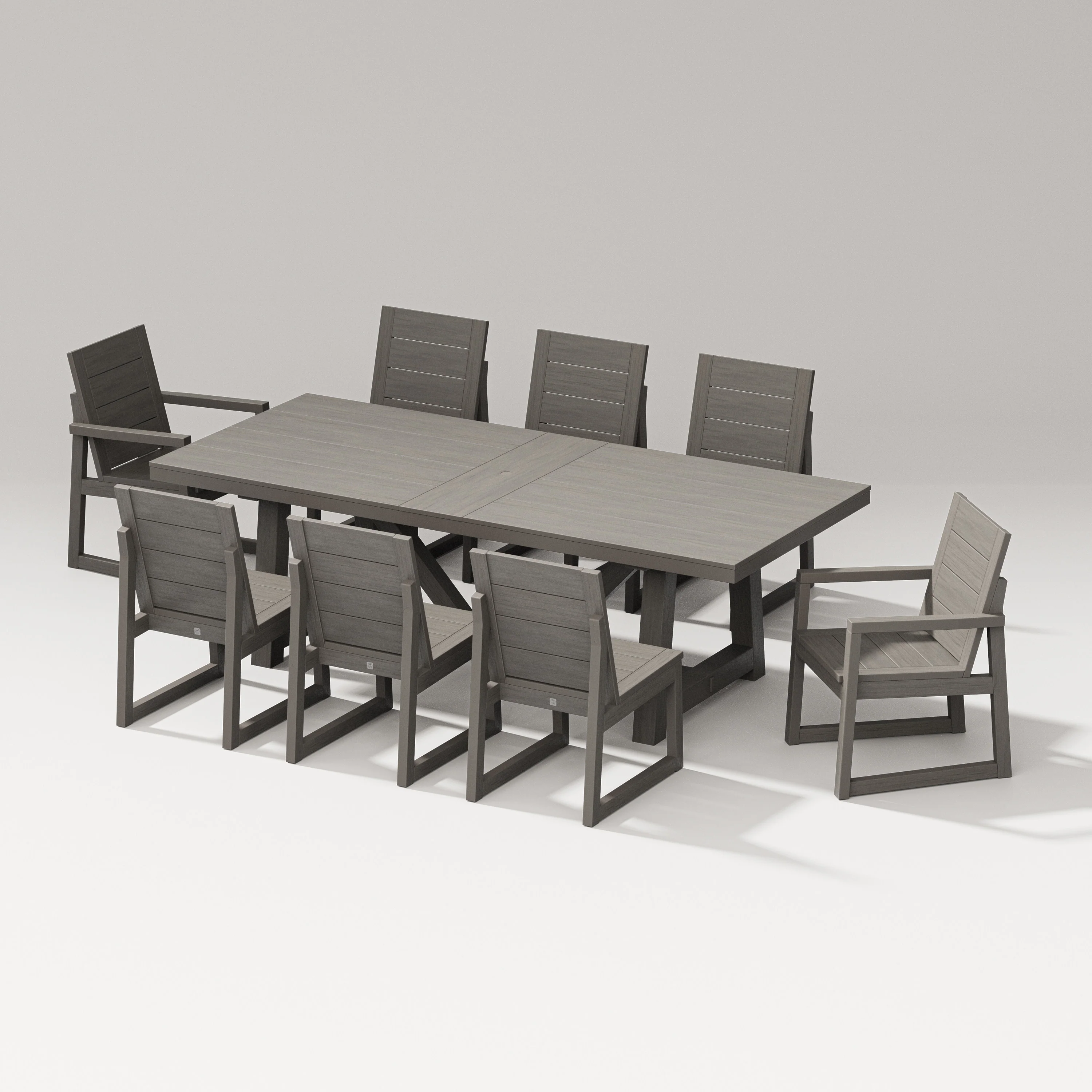 Elevate 9-Piece A-Frame Table Dining Set - Image 3