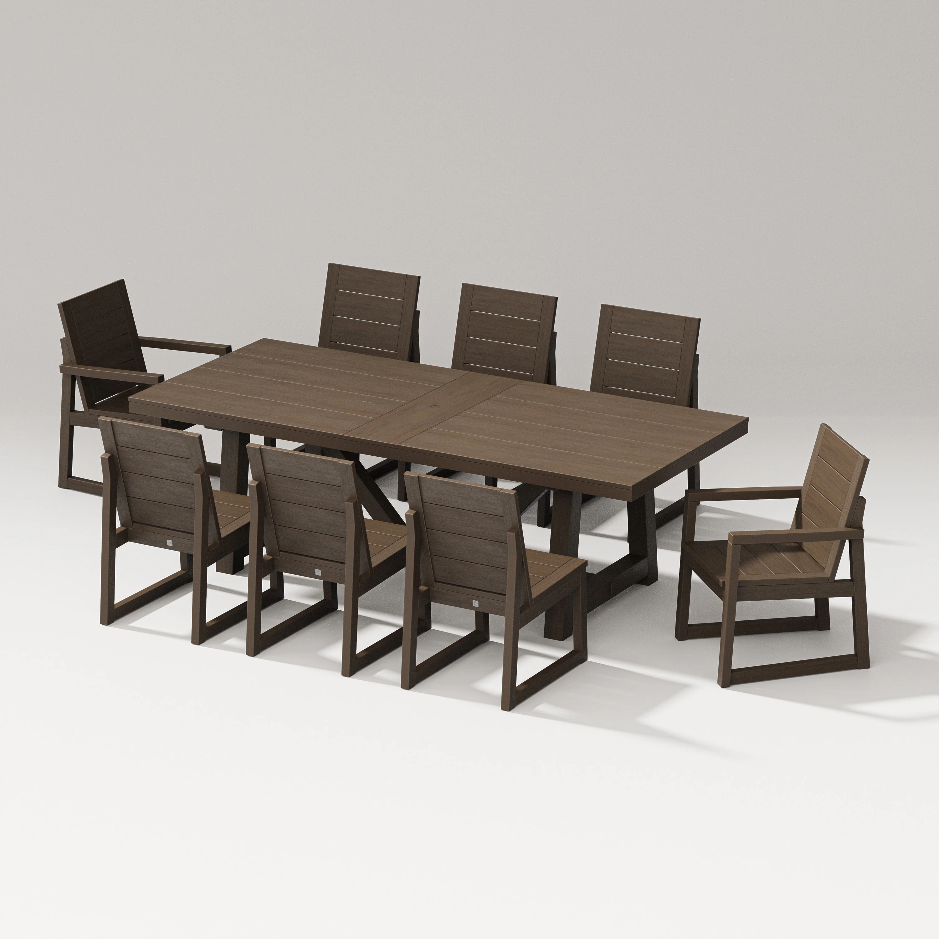 Elevate 9-Piece A-Frame Table Dining Set - Image 6
