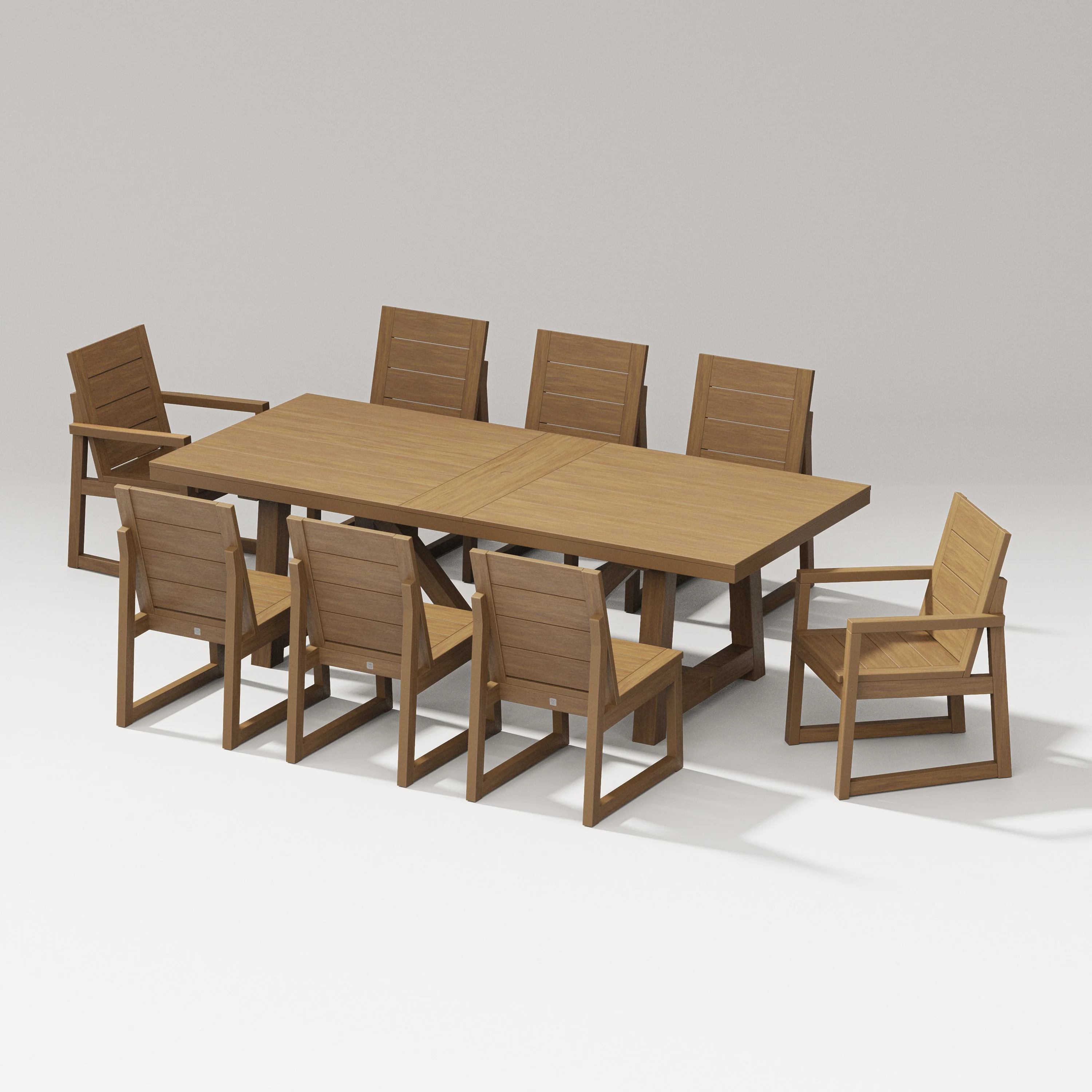 Elevate 9-Piece A-Frame Table Dining Set - Image 7