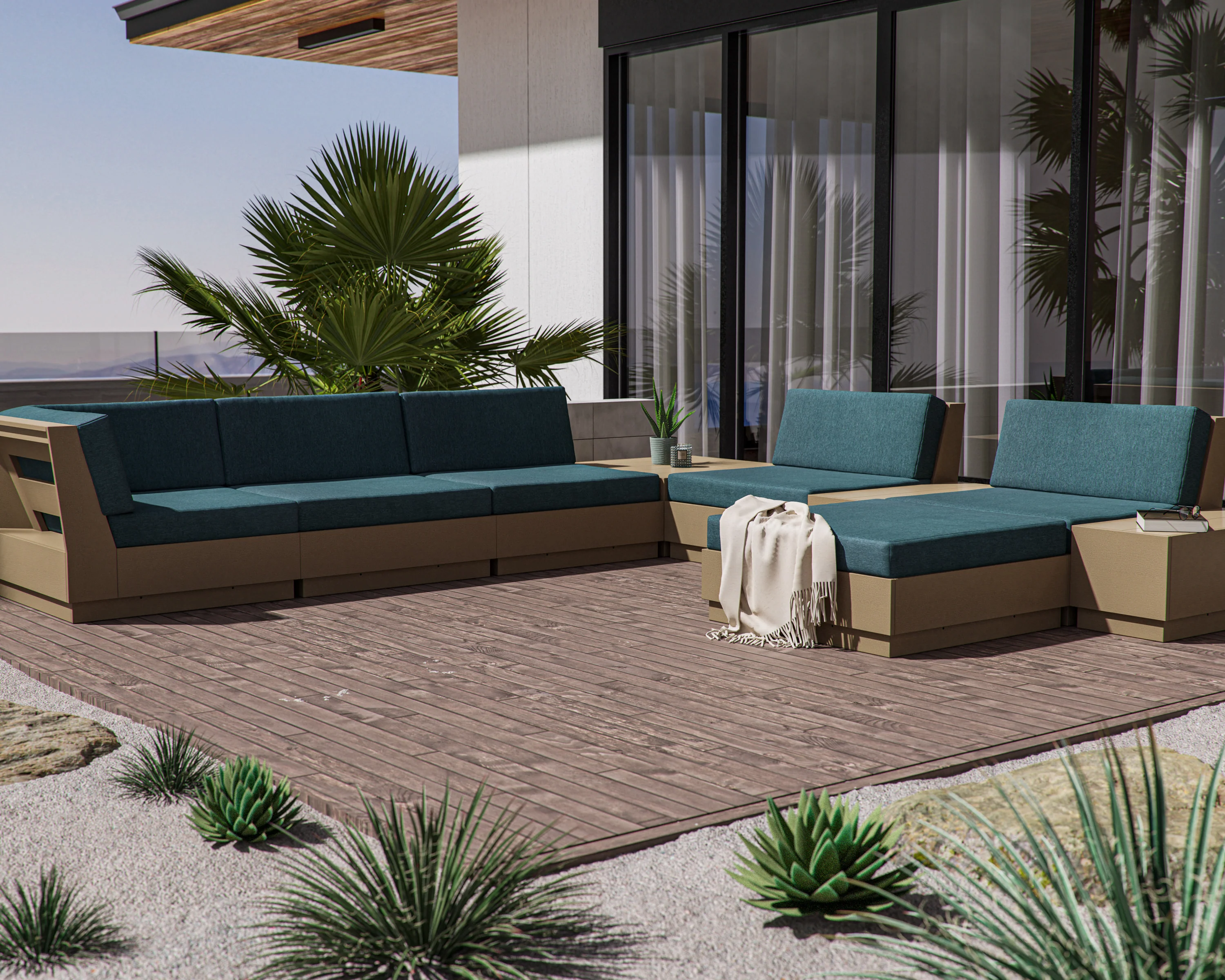 Elevate 9-Piece Conversation Sectional - Image 3