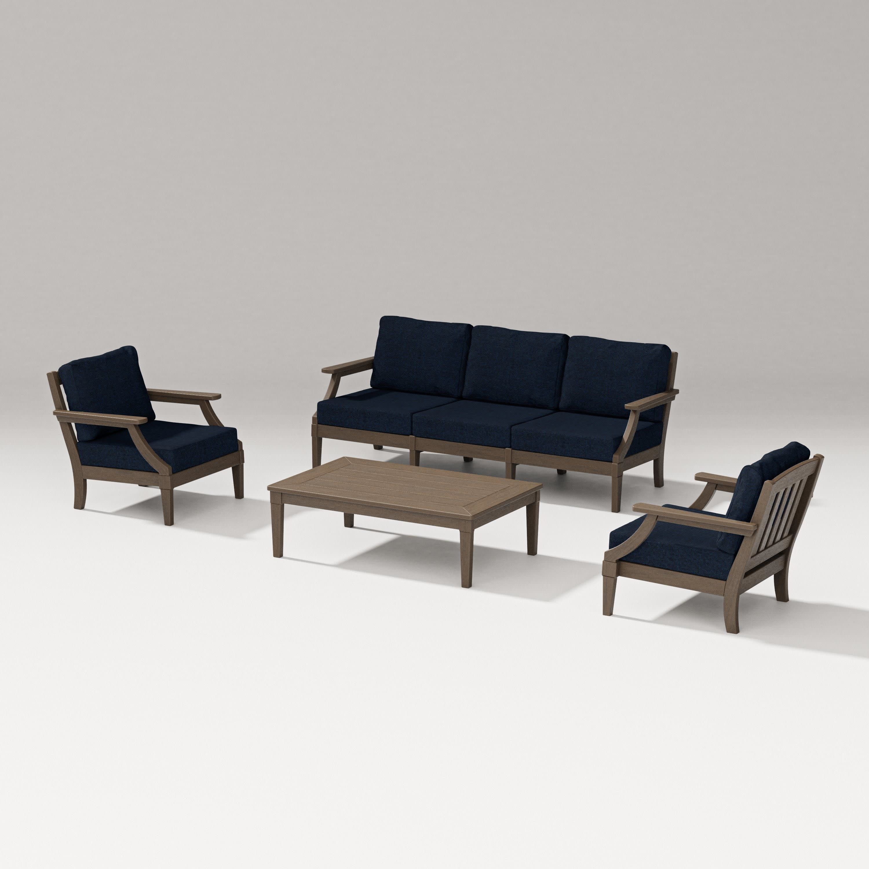 Estate 4-Piece Lounge Sofa Set - Image 2