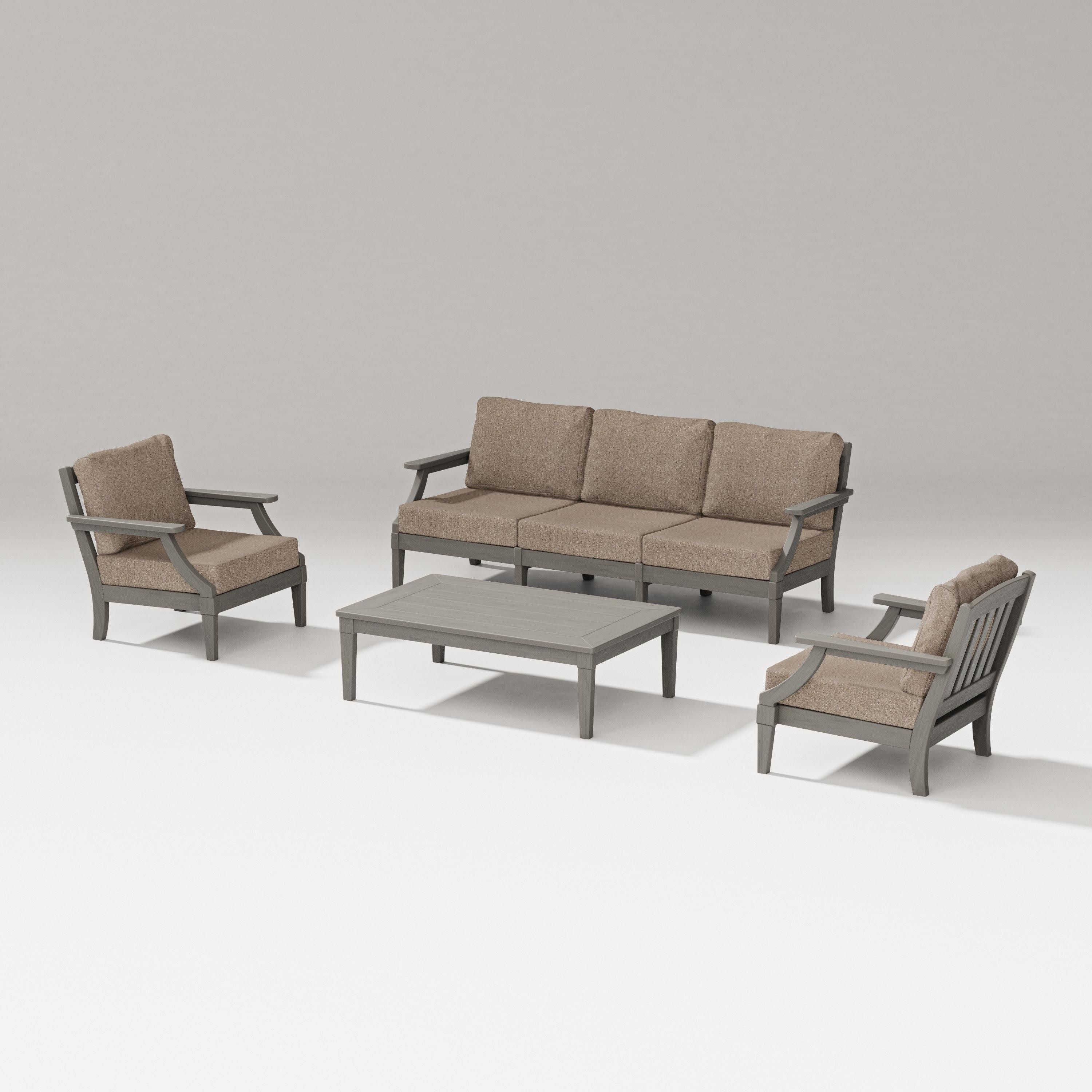Estate 4-Piece Lounge Sofa Set - Image 3