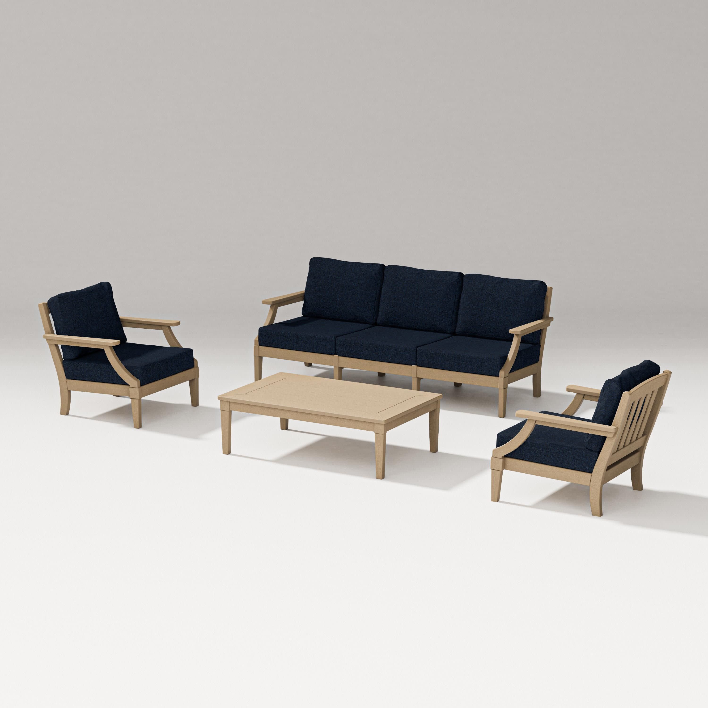 Estate 4-Piece Lounge Sofa Set - Image 4