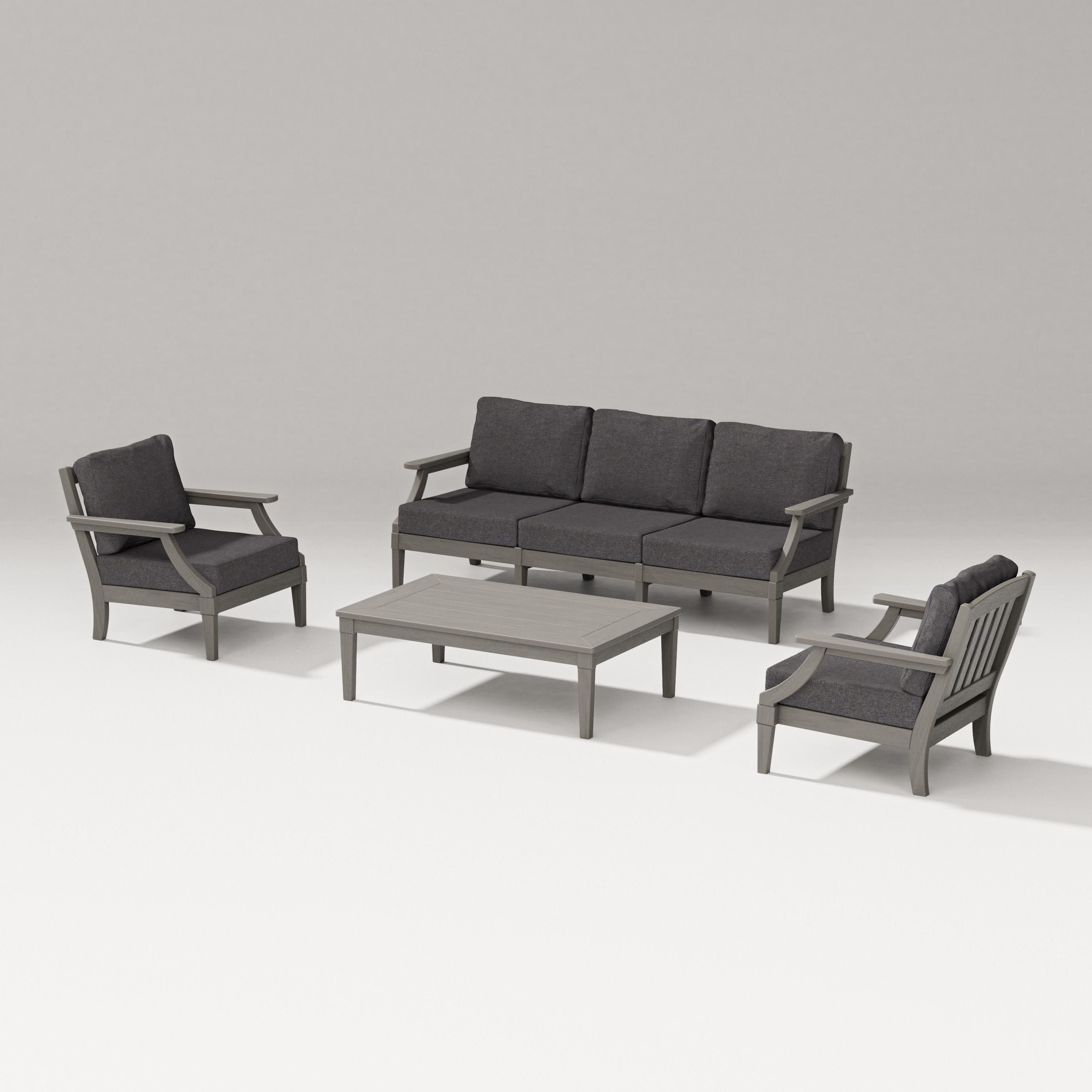 Estate 4-Piece Lounge Sofa Set - Image 6