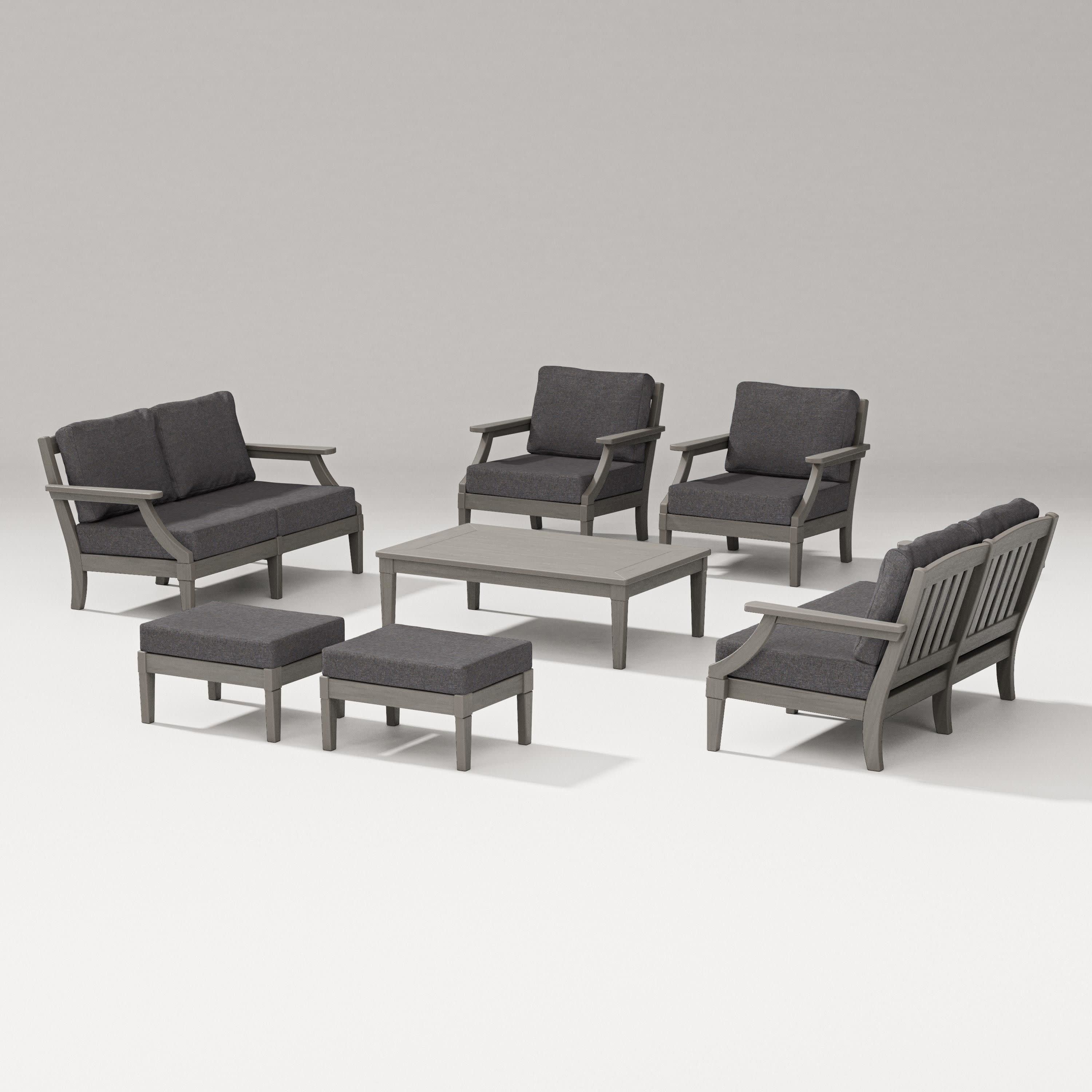 Estate 7-Piece Lounge Loveseat Set - Image 16