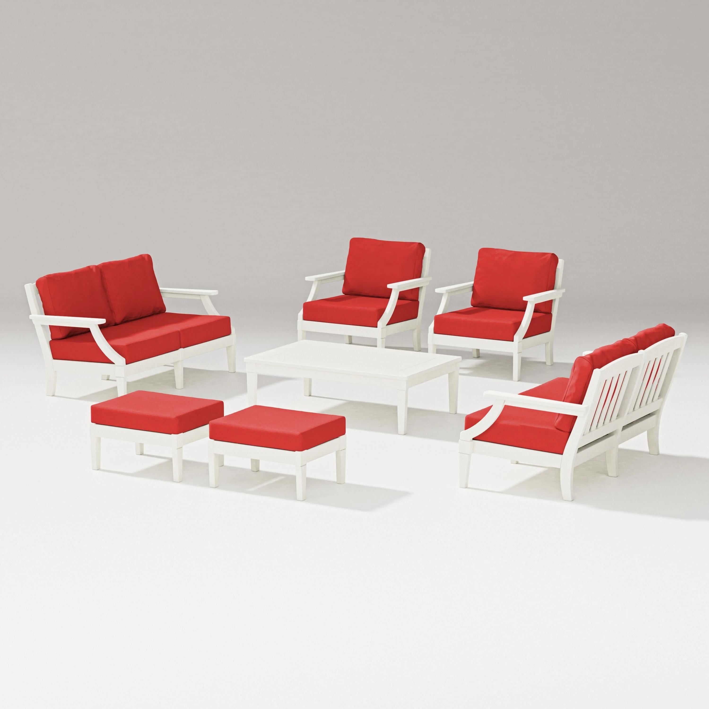 Estate 7-Piece Lounge Loveseat Set - Image 24