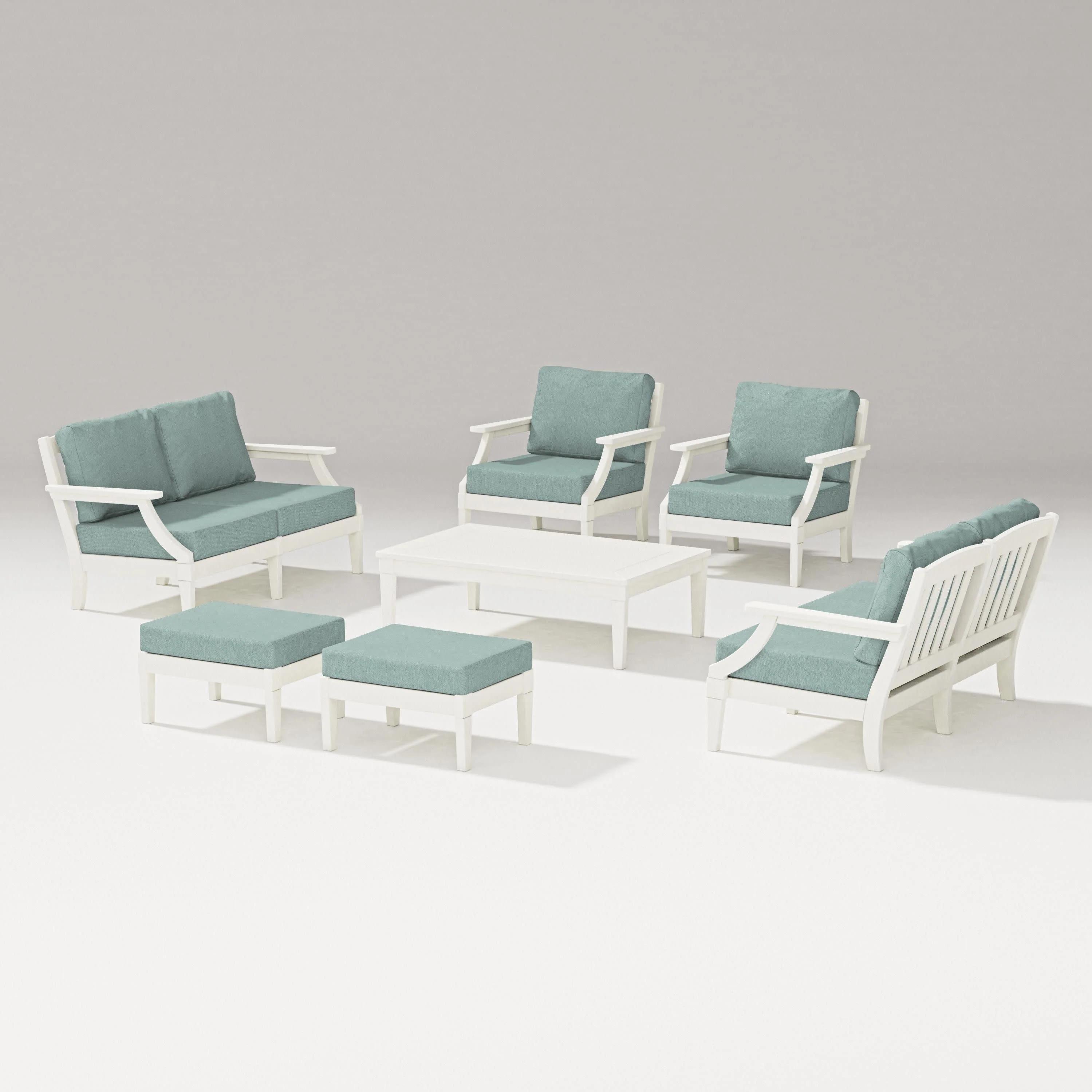 Estate 7-Piece Lounge Loveseat Set - Image 28