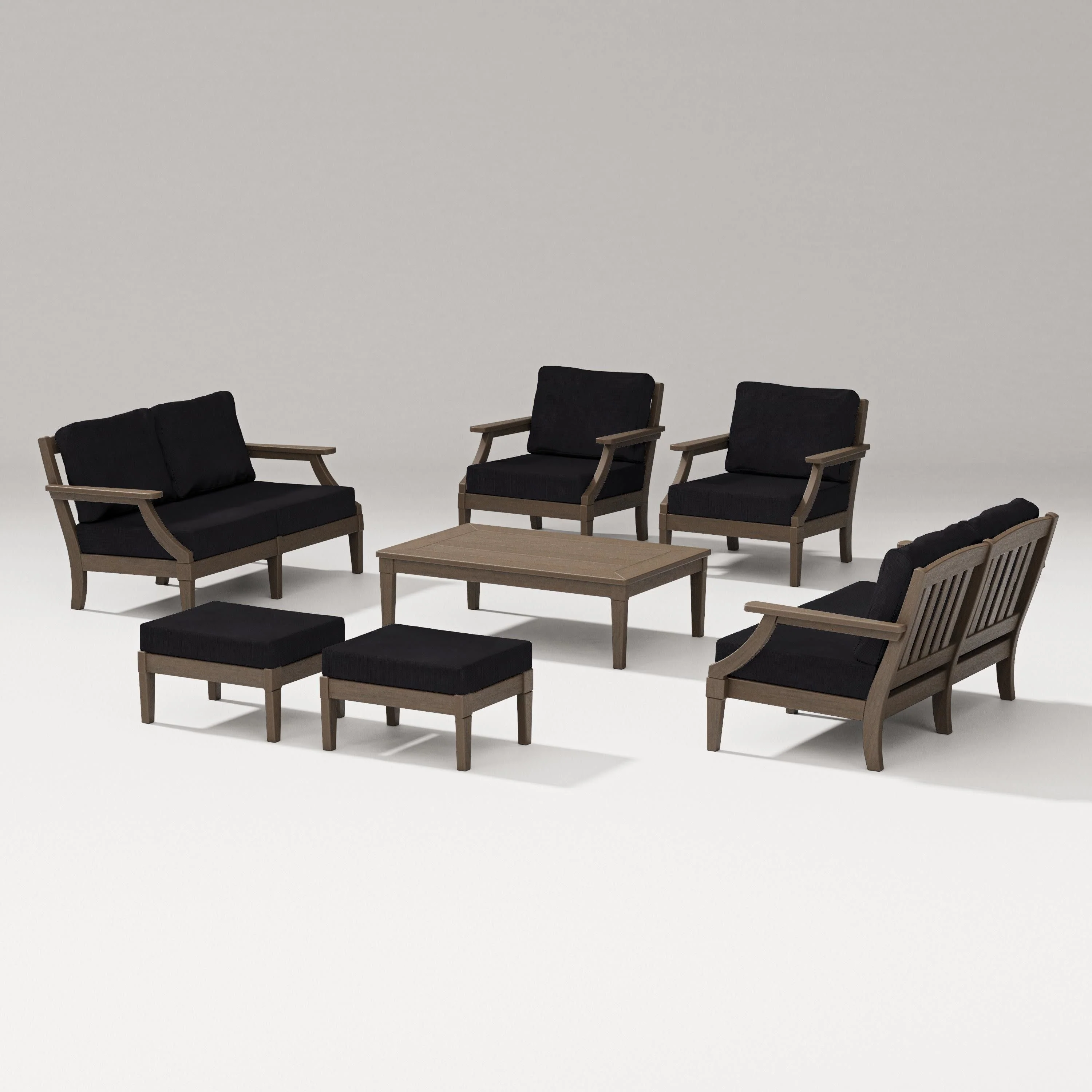 Estate 7-Piece Lounge Loveseat Set - Image 33
