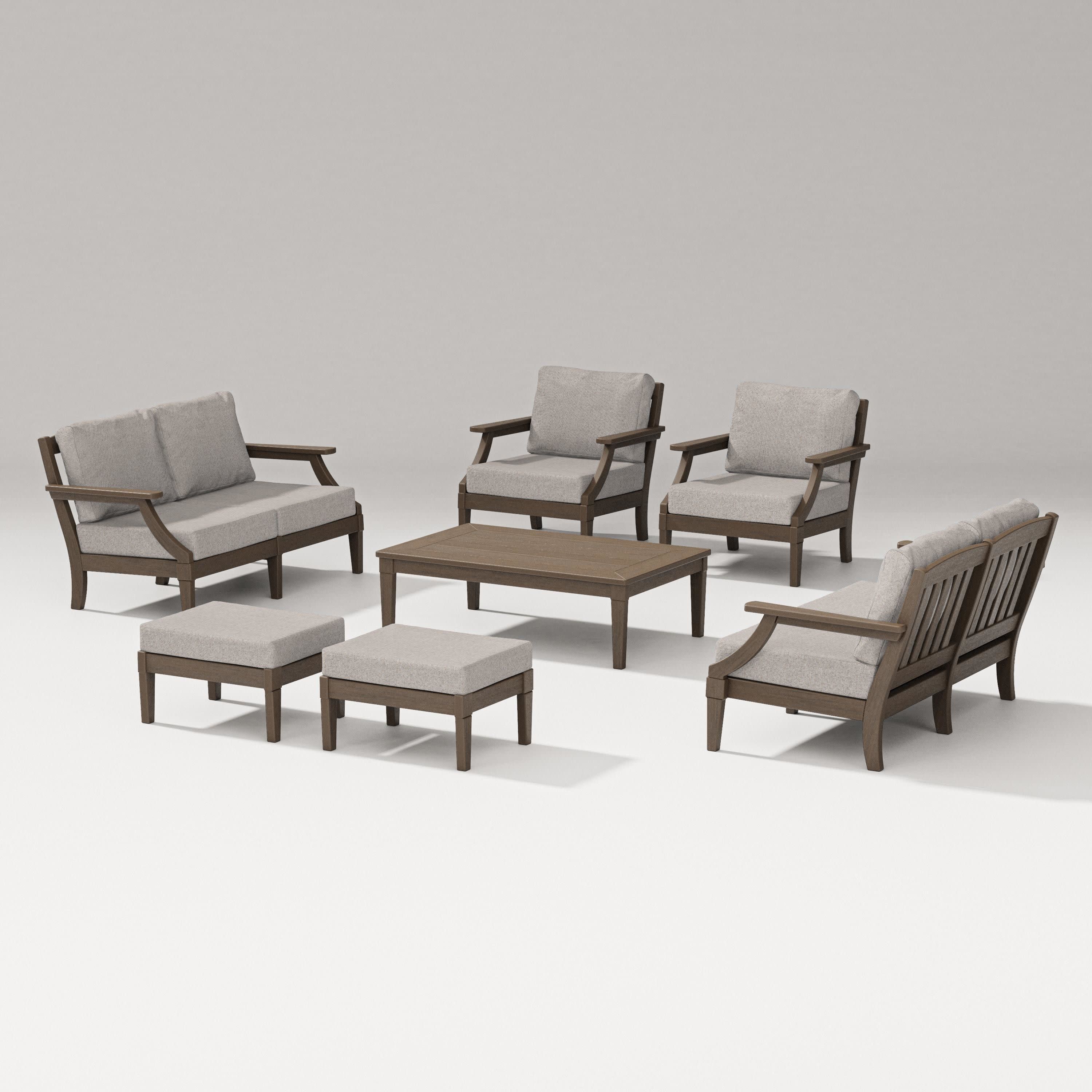 Estate 7-Piece Lounge Loveseat Set - Image 41