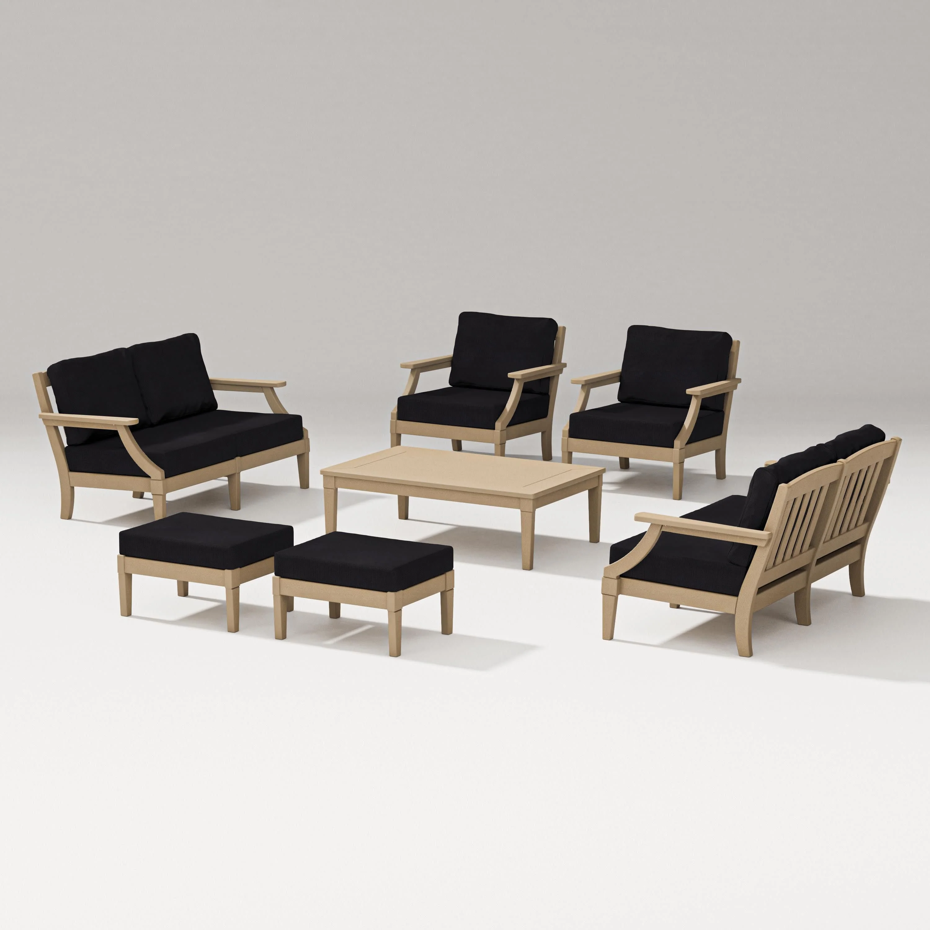 Estate 7-Piece Lounge Loveseat Set - Image 42