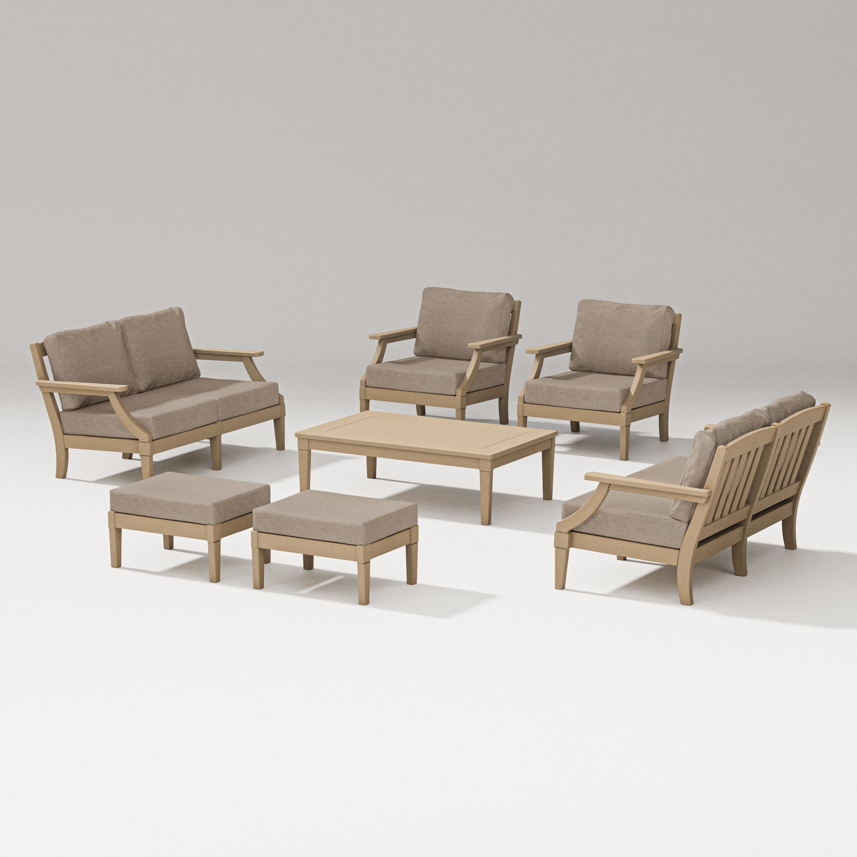 Estate 7-Piece Lounge Loveseat Set - Image 44