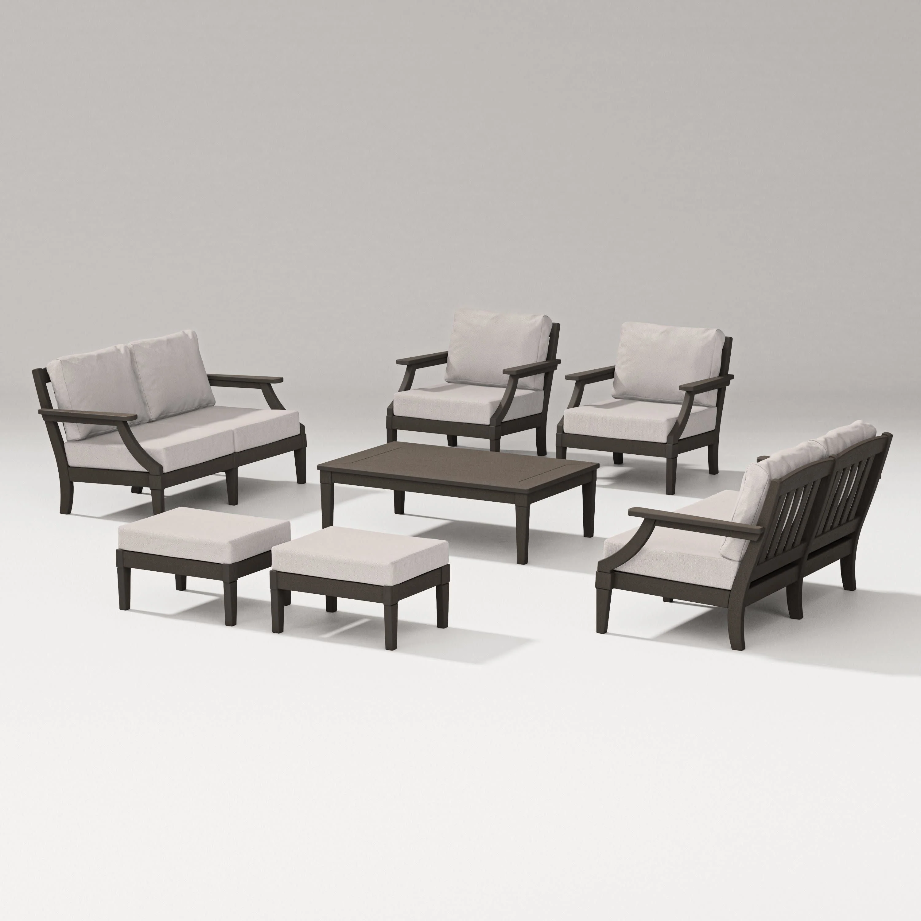 Estate 7-Piece Lounge Loveseat Set - Image 59