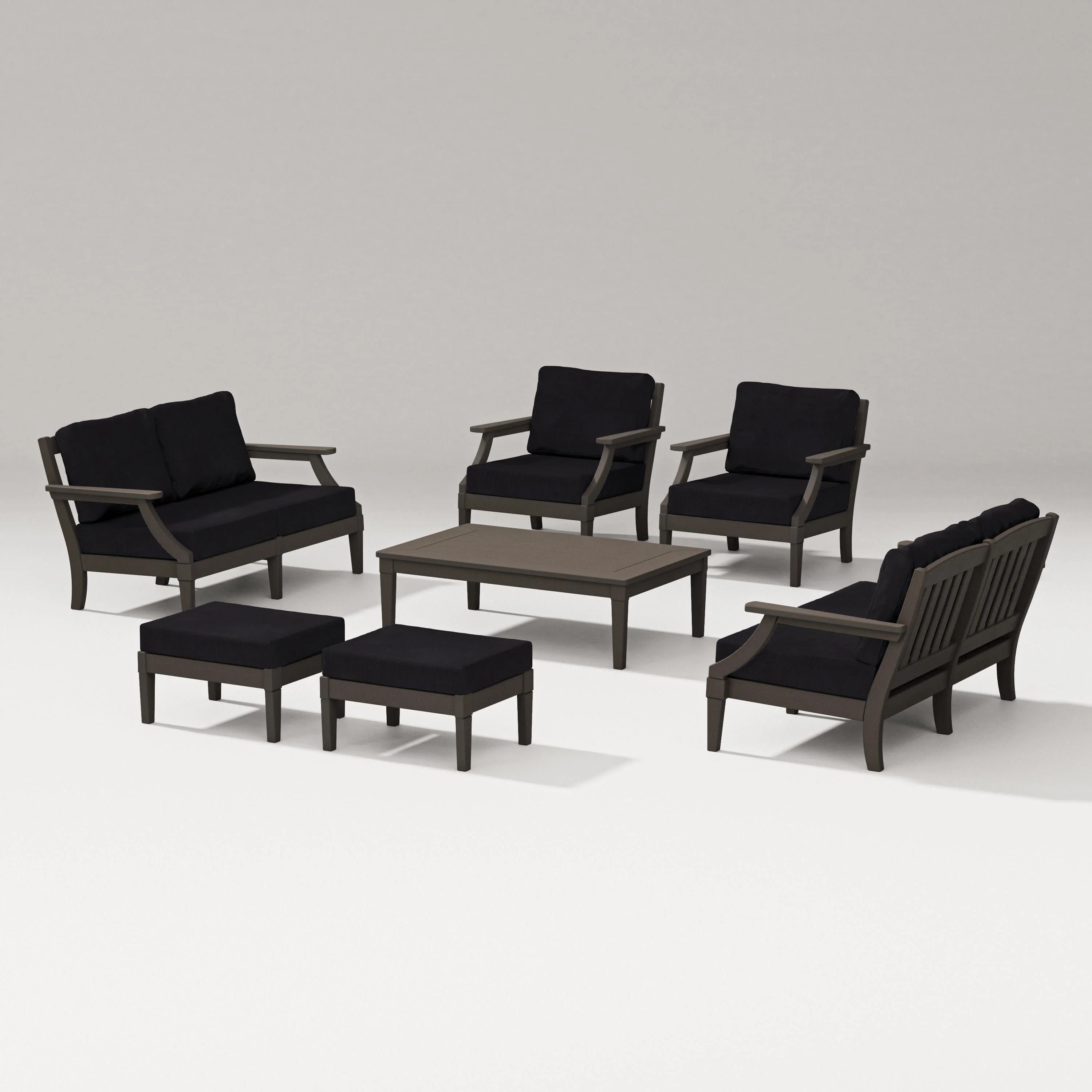 Estate 7-Piece Lounge Loveseat Set - Image 60