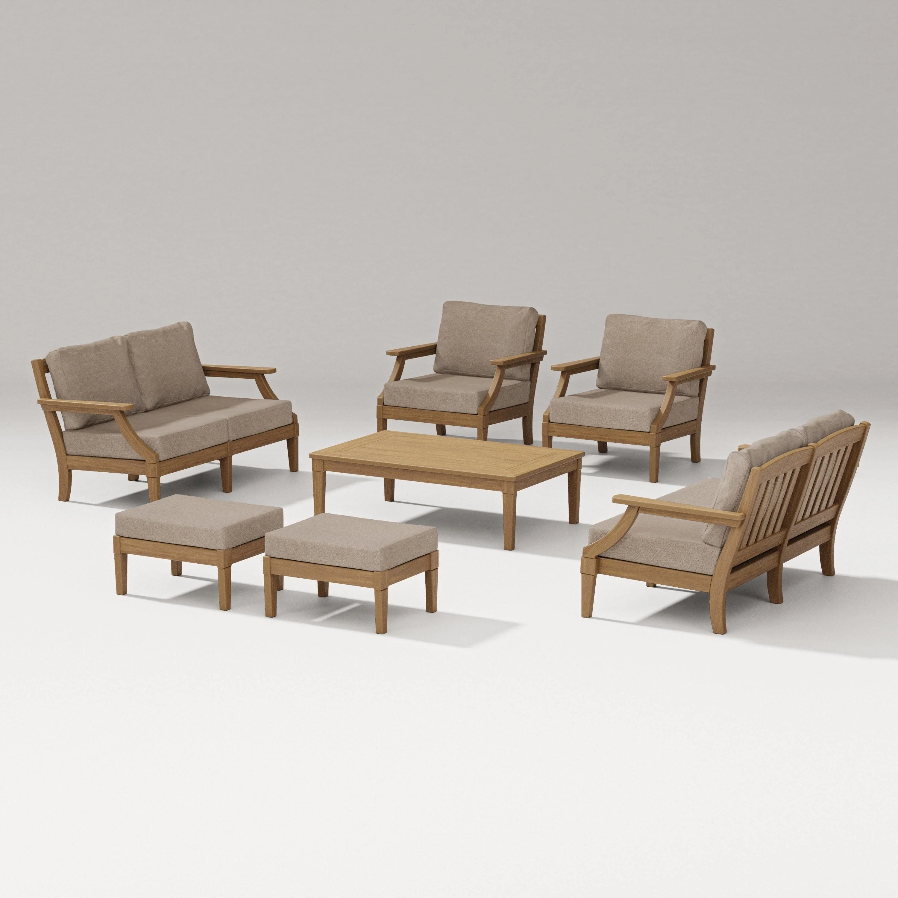 Estate 7-Piece Lounge Loveseat Set - Image 76