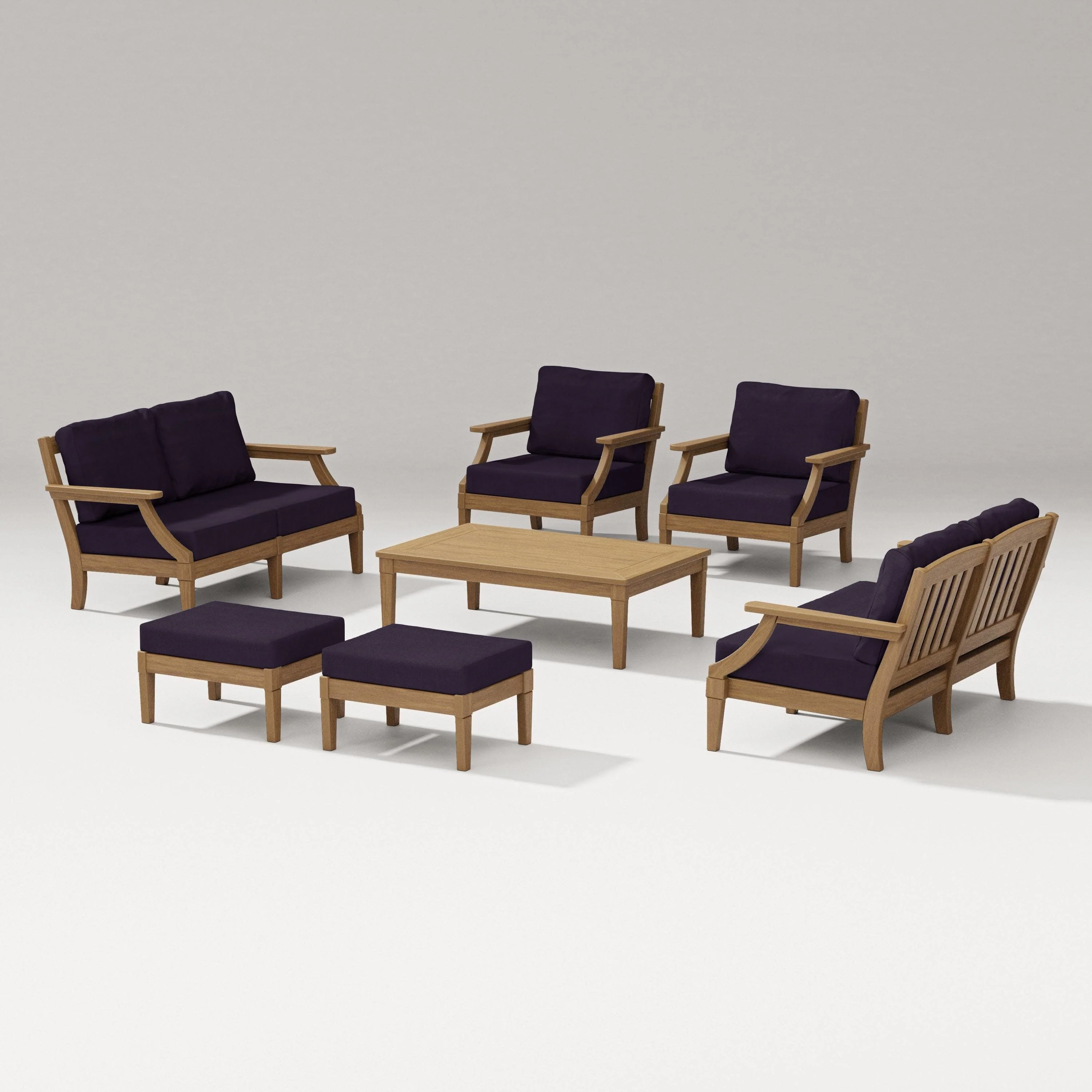 Estate 7-Piece Lounge Loveseat Set - Image 83