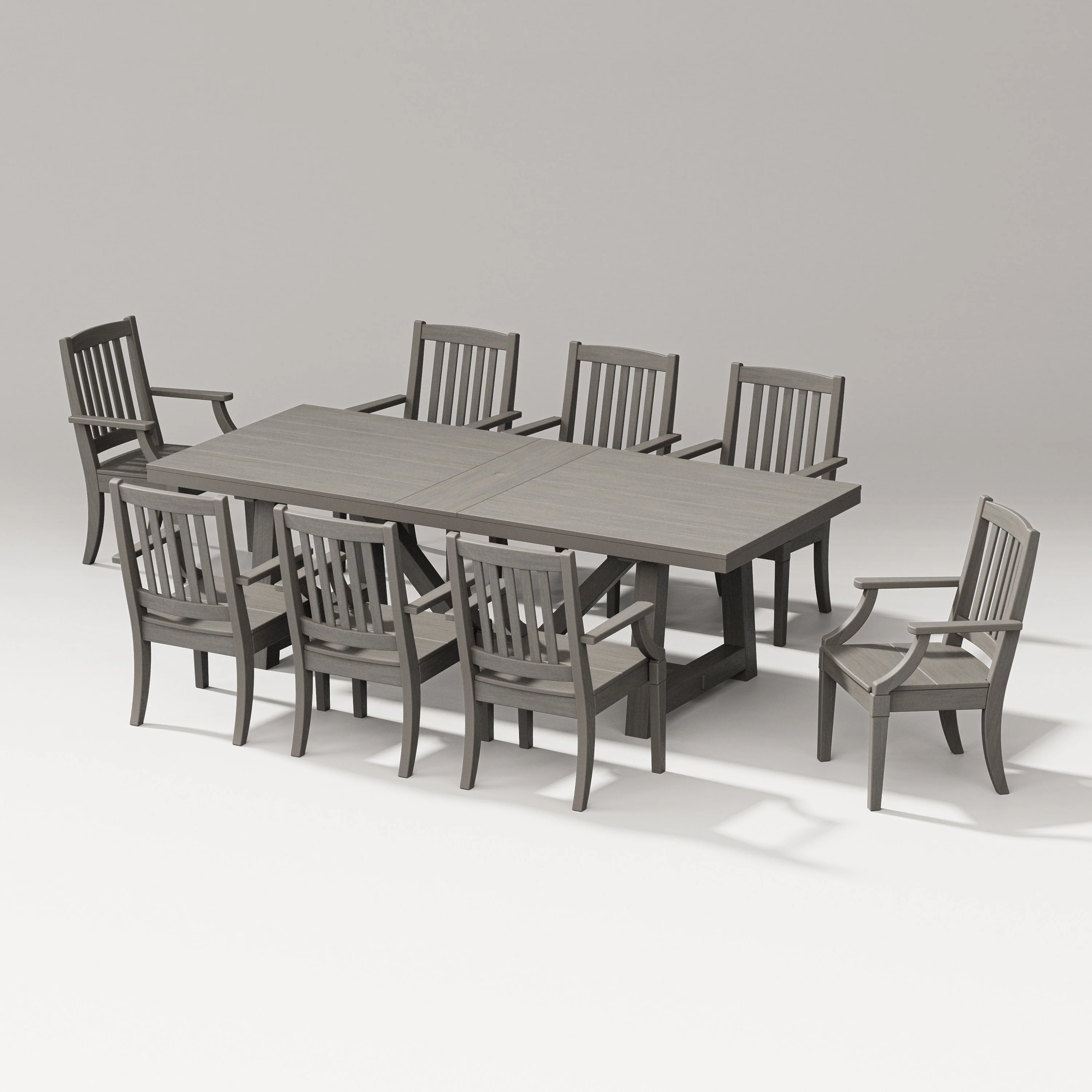 Estate 9-Piece A-Frame Table Dining Set - Image 5
