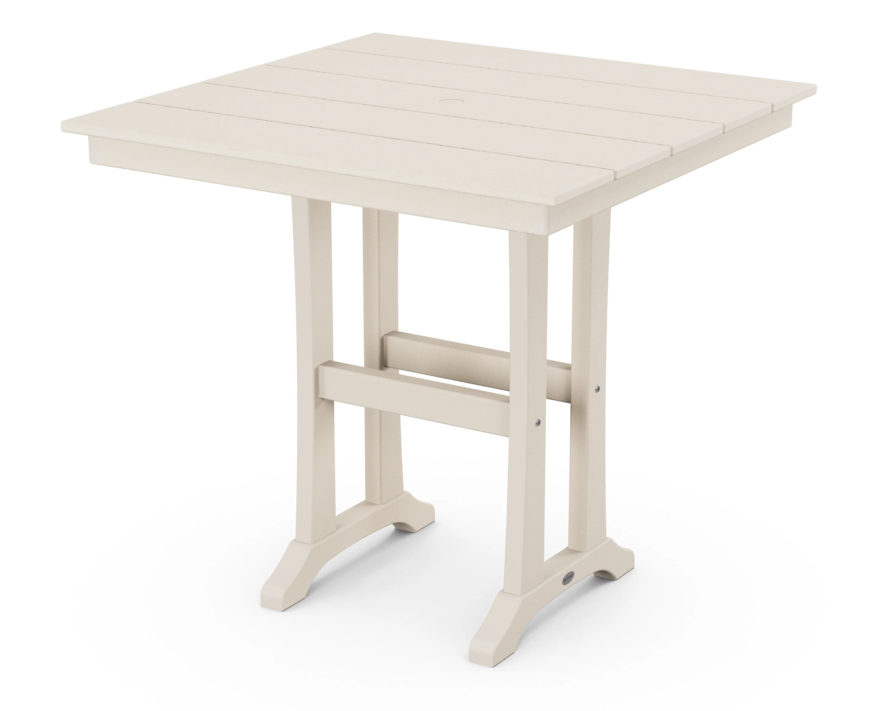 Farmhouse Trestle 37" Counter Table - Image 7