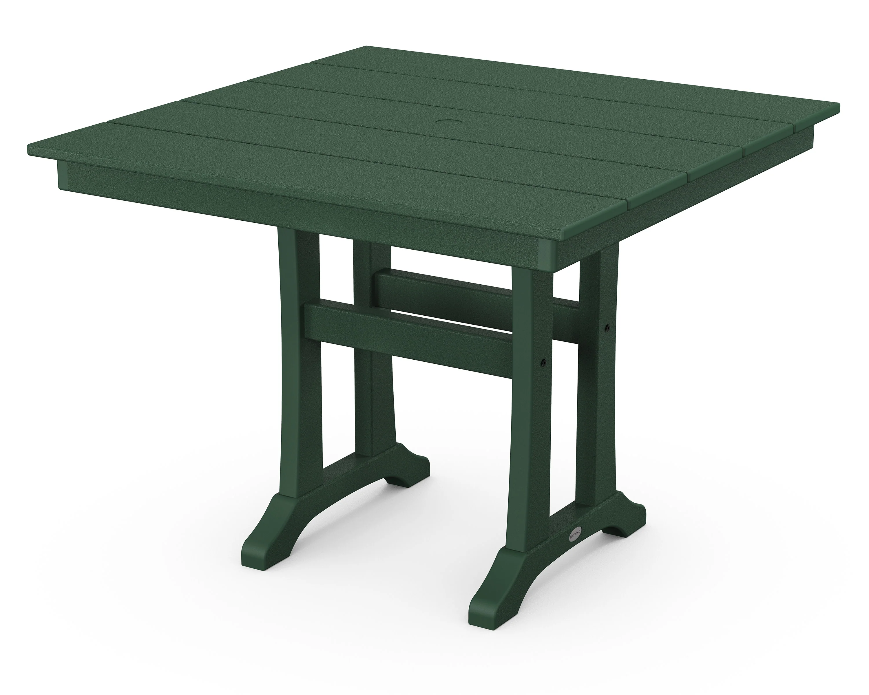 Farmhouse Trestle 37" Dining Table - Image 8