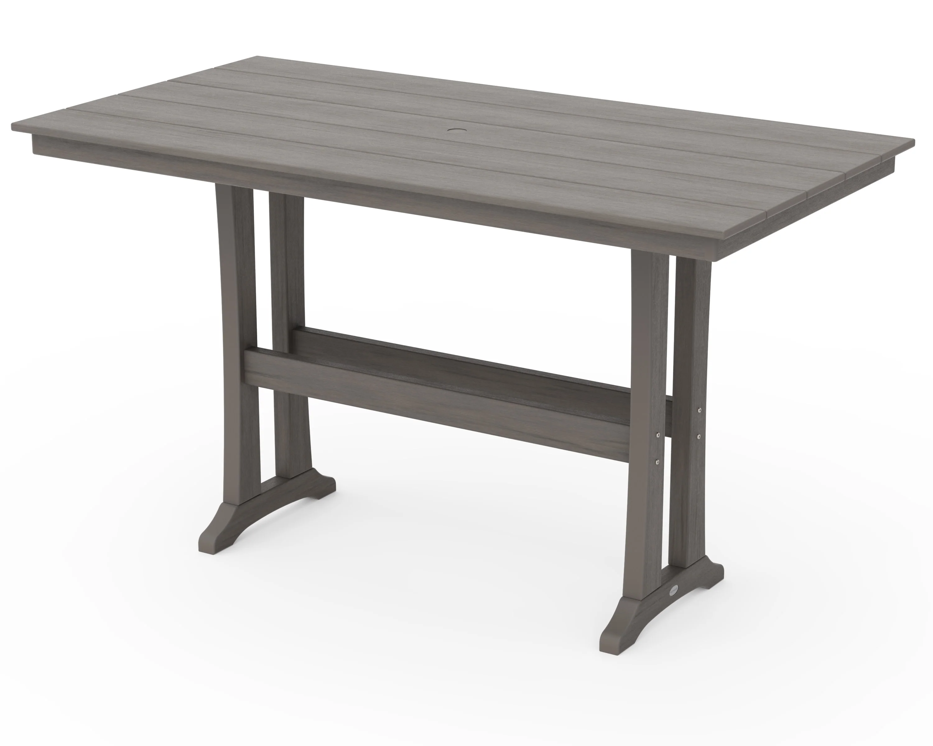 Farmhouse Trestle 37" x 72" Bar Table - Image 13