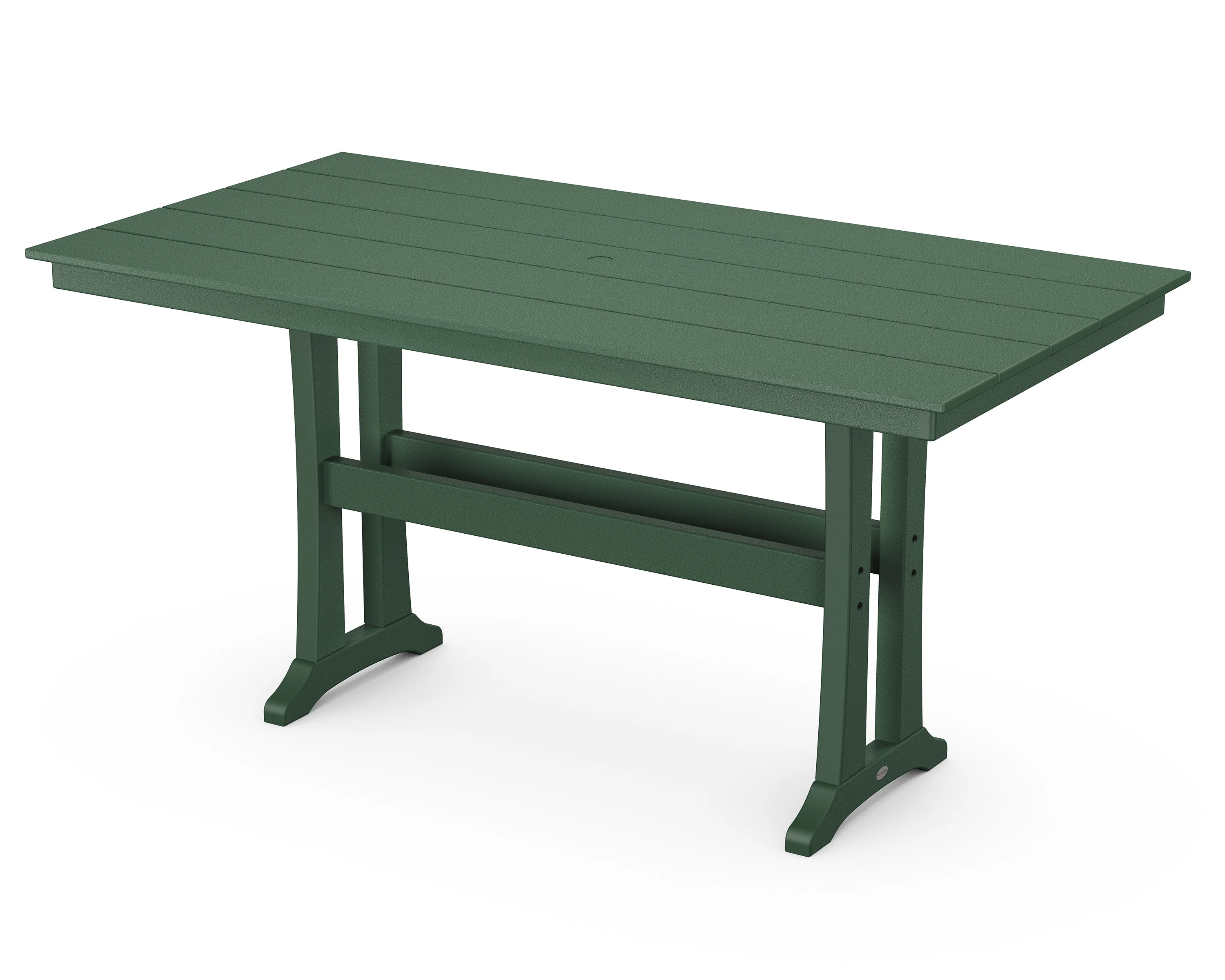 Farmhouse Trestle 37" x 72" Counter Table - Image 12