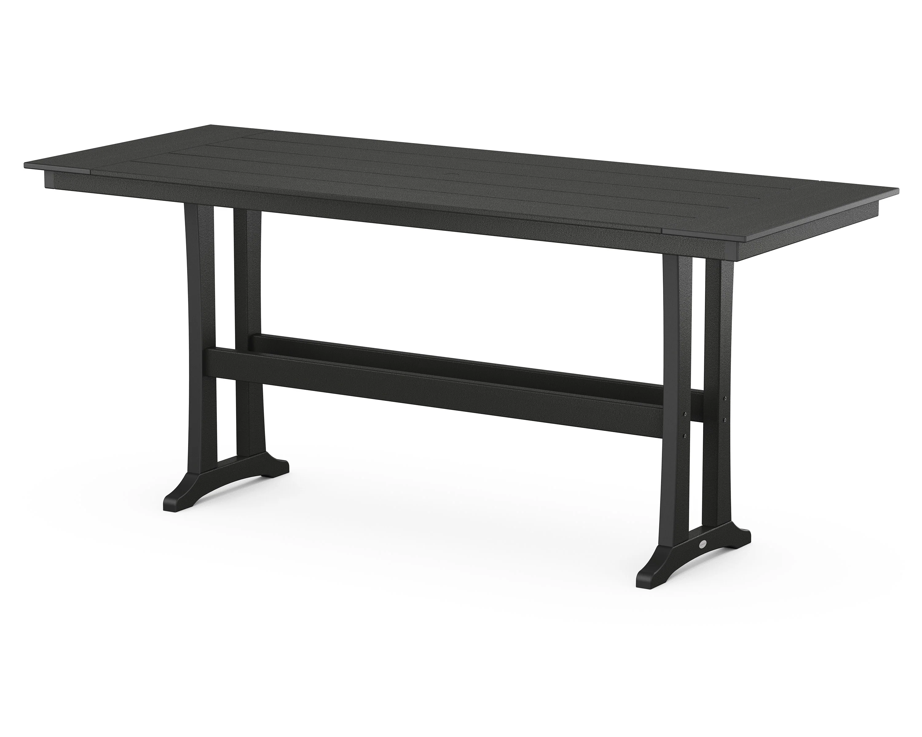 Farmhouse Trestle 38" x 96" Bar Table - Image 11