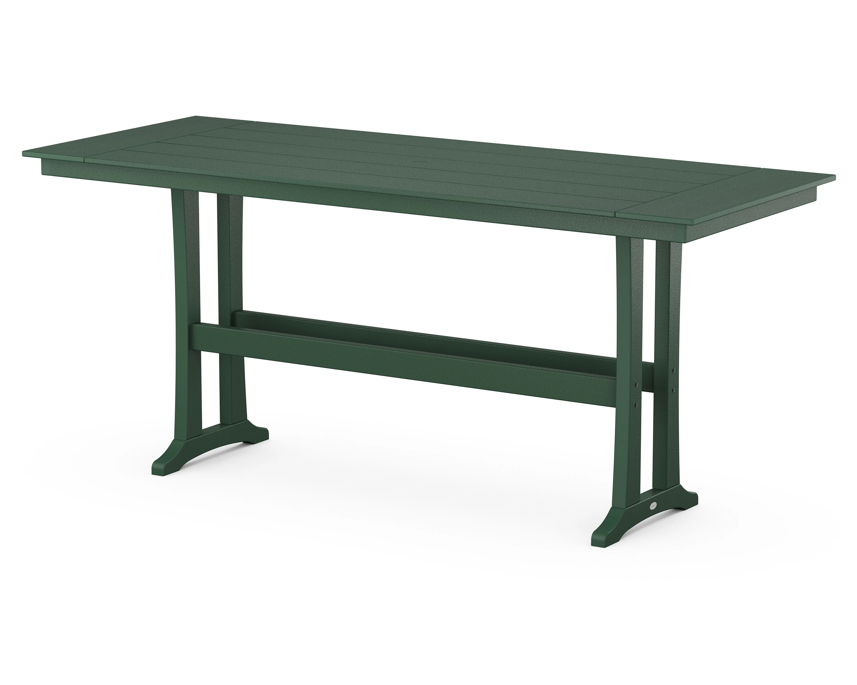 Farmhouse Trestle 38" x 96" Bar Table - Image 12