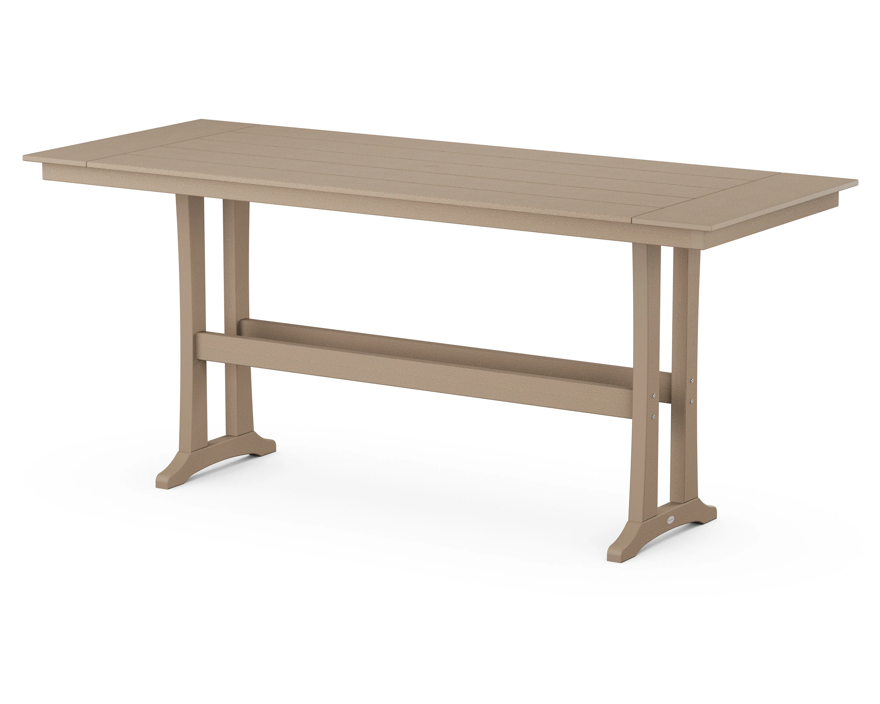 Farmhouse Trestle 38" x 96" Bar Table - Image 13