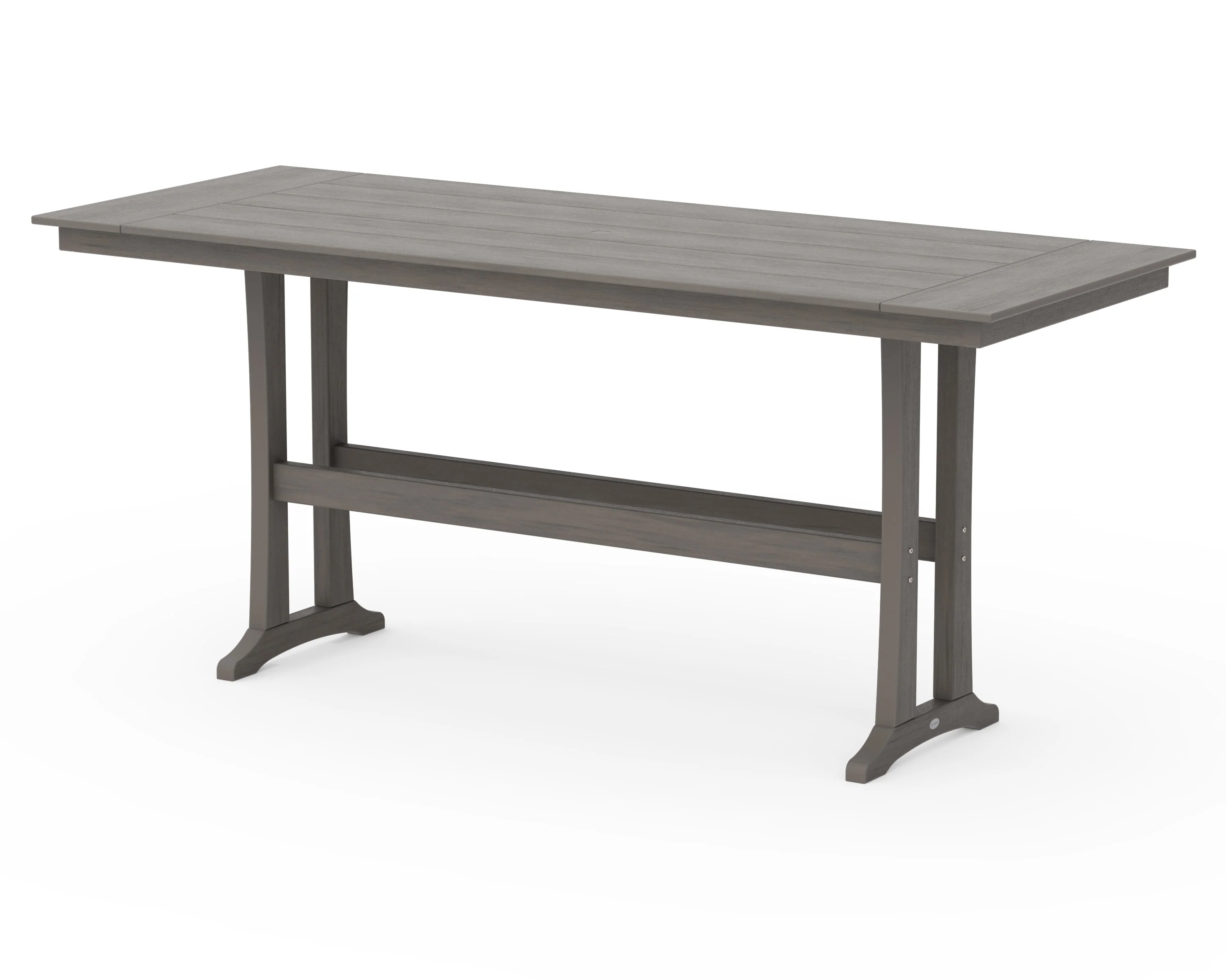 Farmhouse Trestle 38" x 96" Bar Table - Image 15