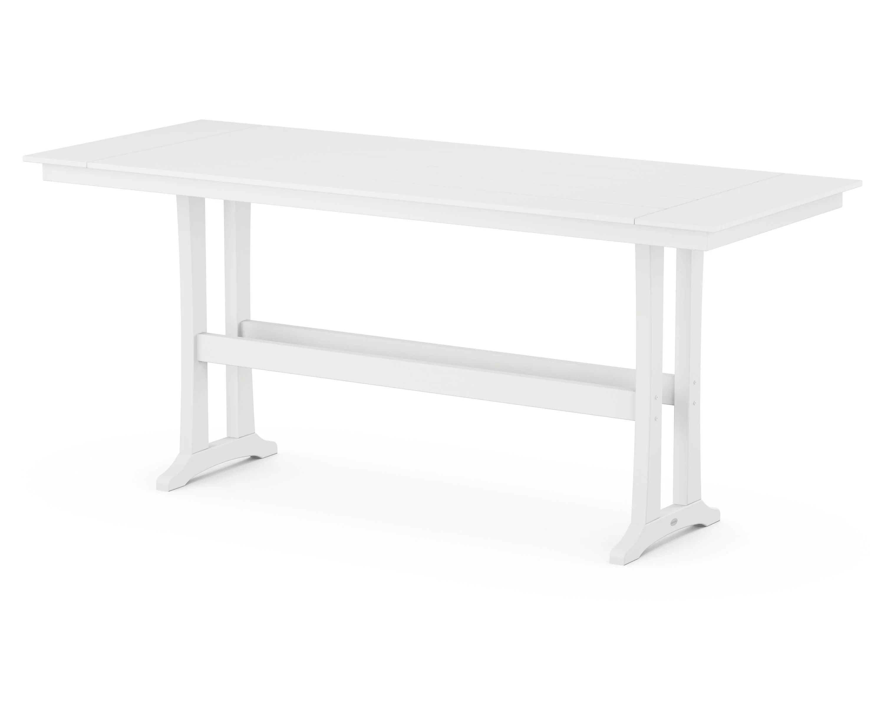 Farmhouse Trestle 38" x 96" Bar Table - Image 8