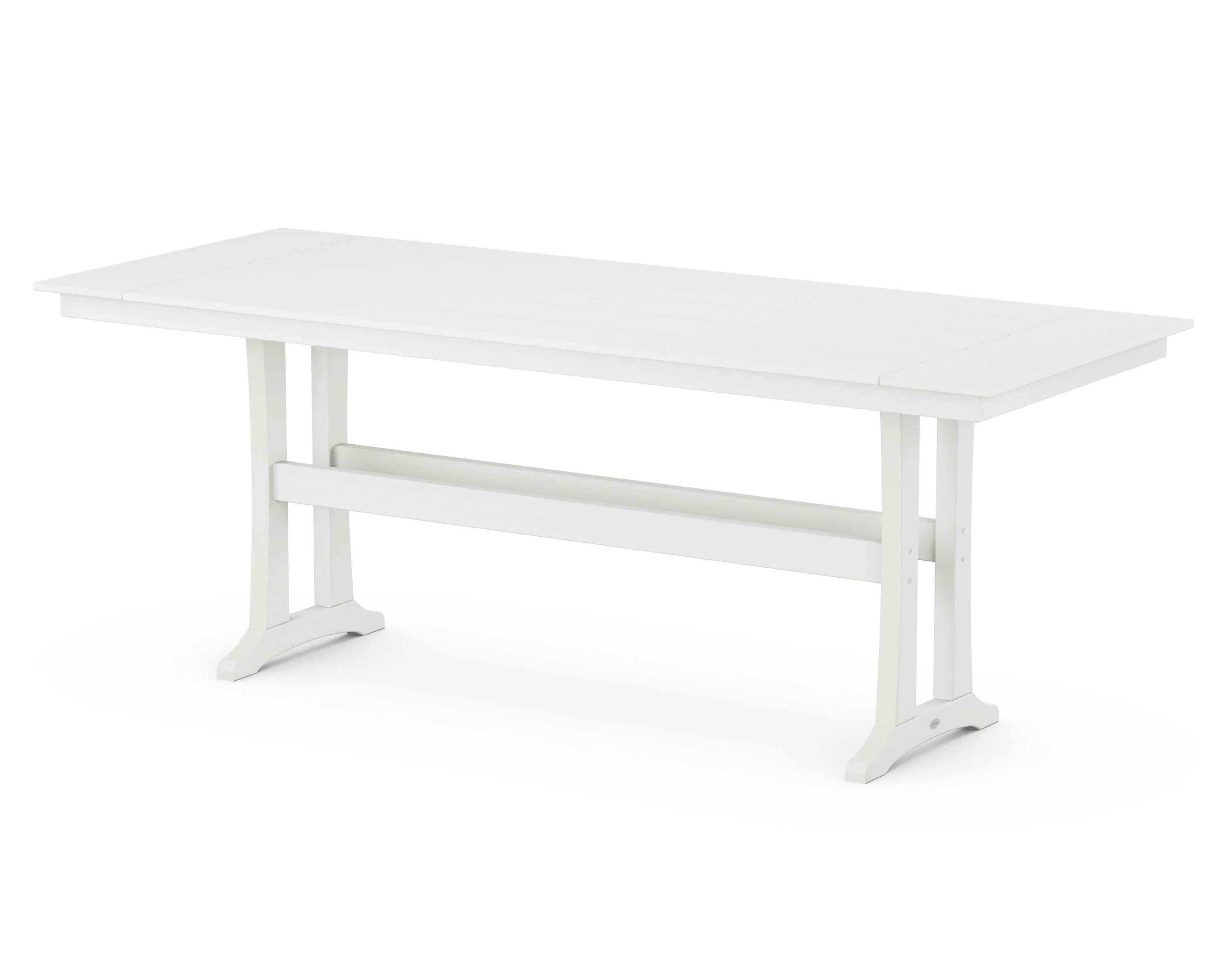 Farmhouse Trestle 38" x 96" Counter Table - Image 6