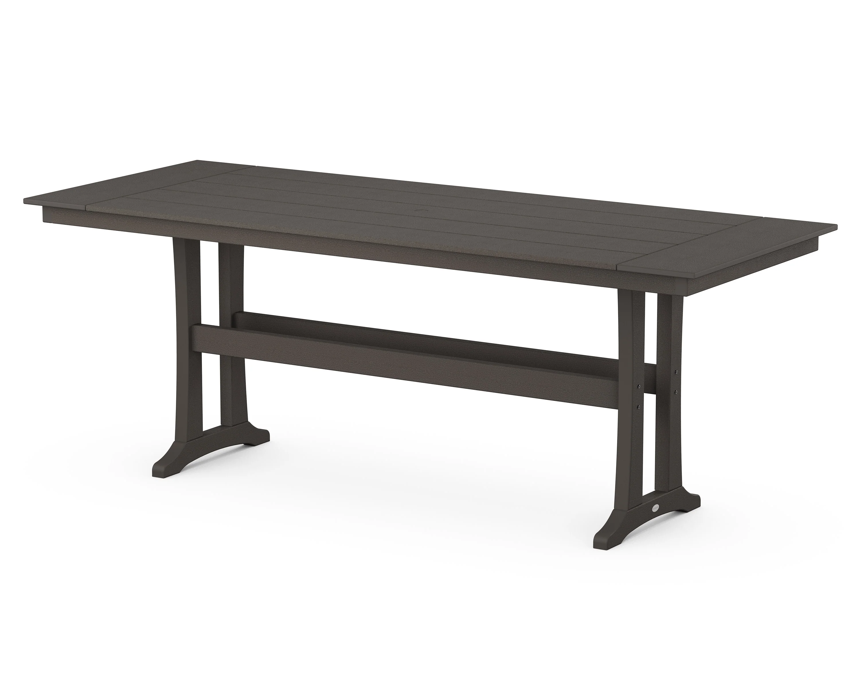 Farmhouse Trestle 38" x 96" Counter Table - Image 8