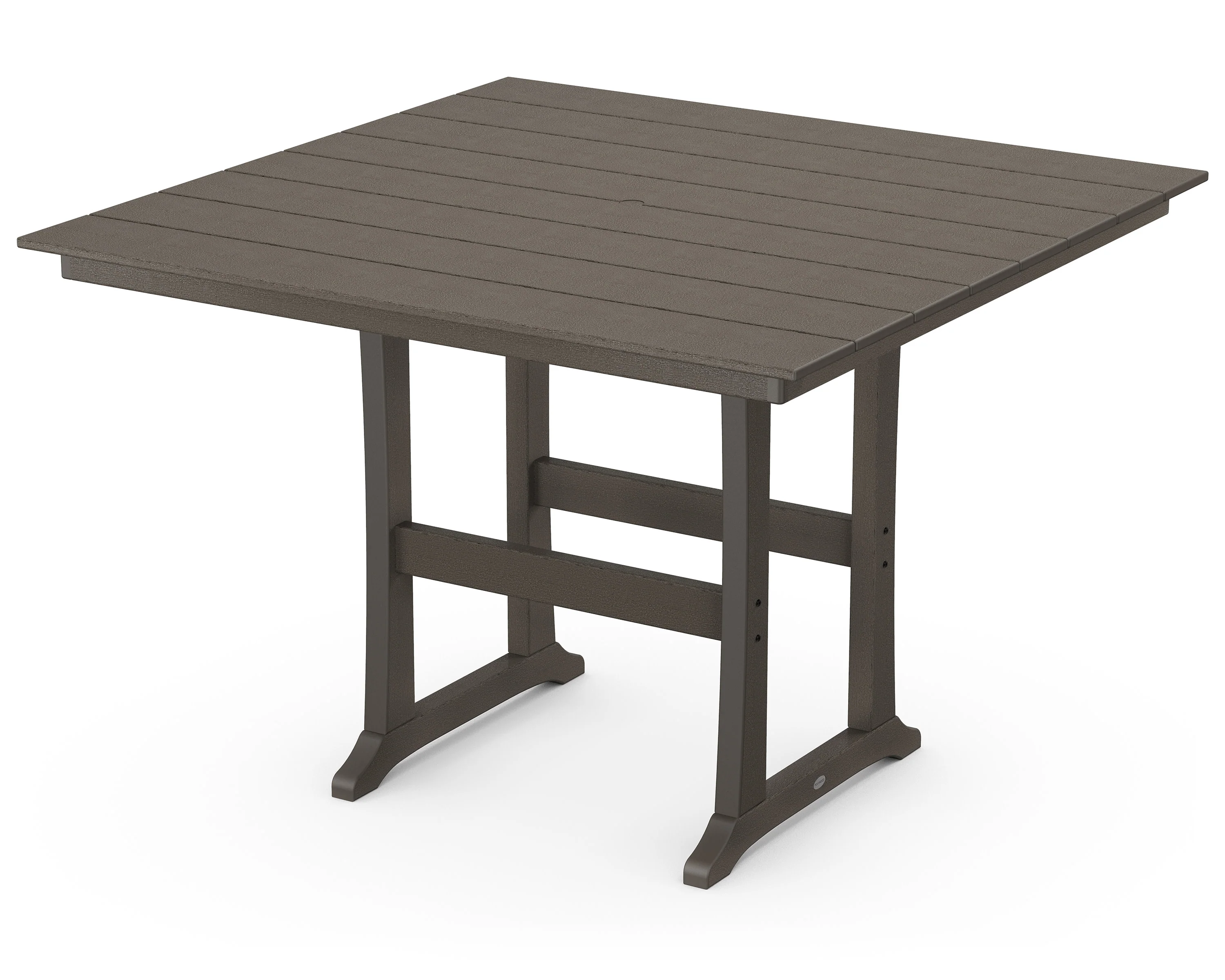 Farmhouse Trestle 59" Bar Table - Image 10