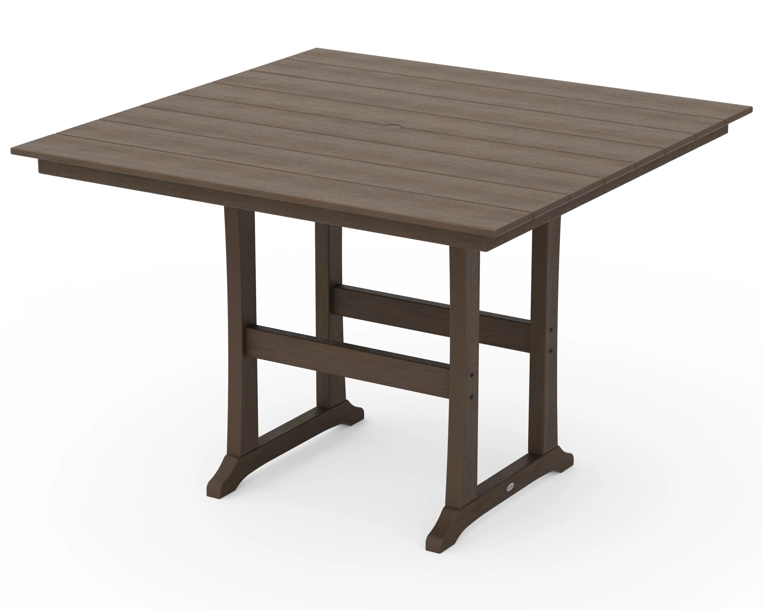 Farmhouse Trestle 59" Bar Table - Image 14
