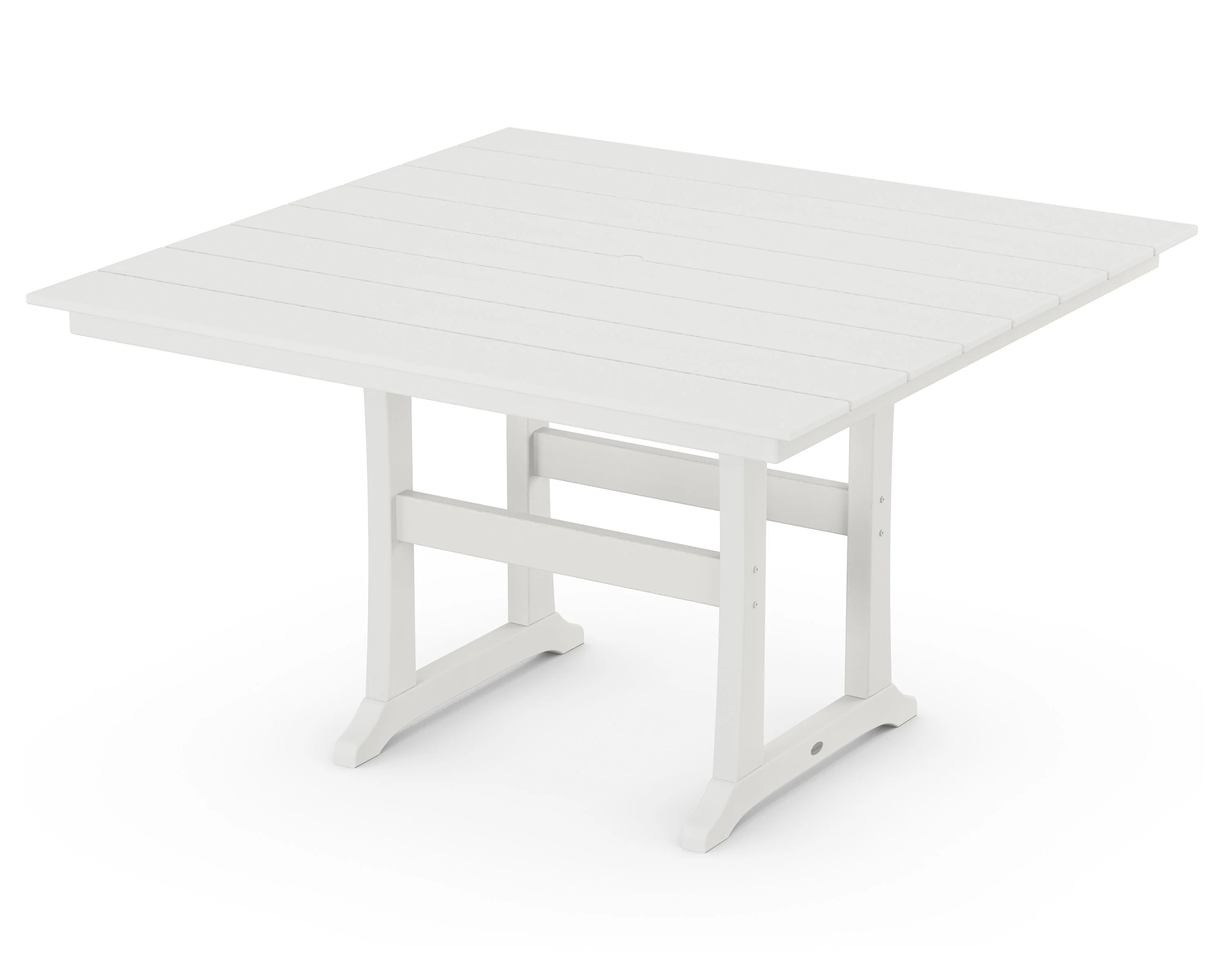 Farmhouse Trestle 59" Counter Table - Image 11