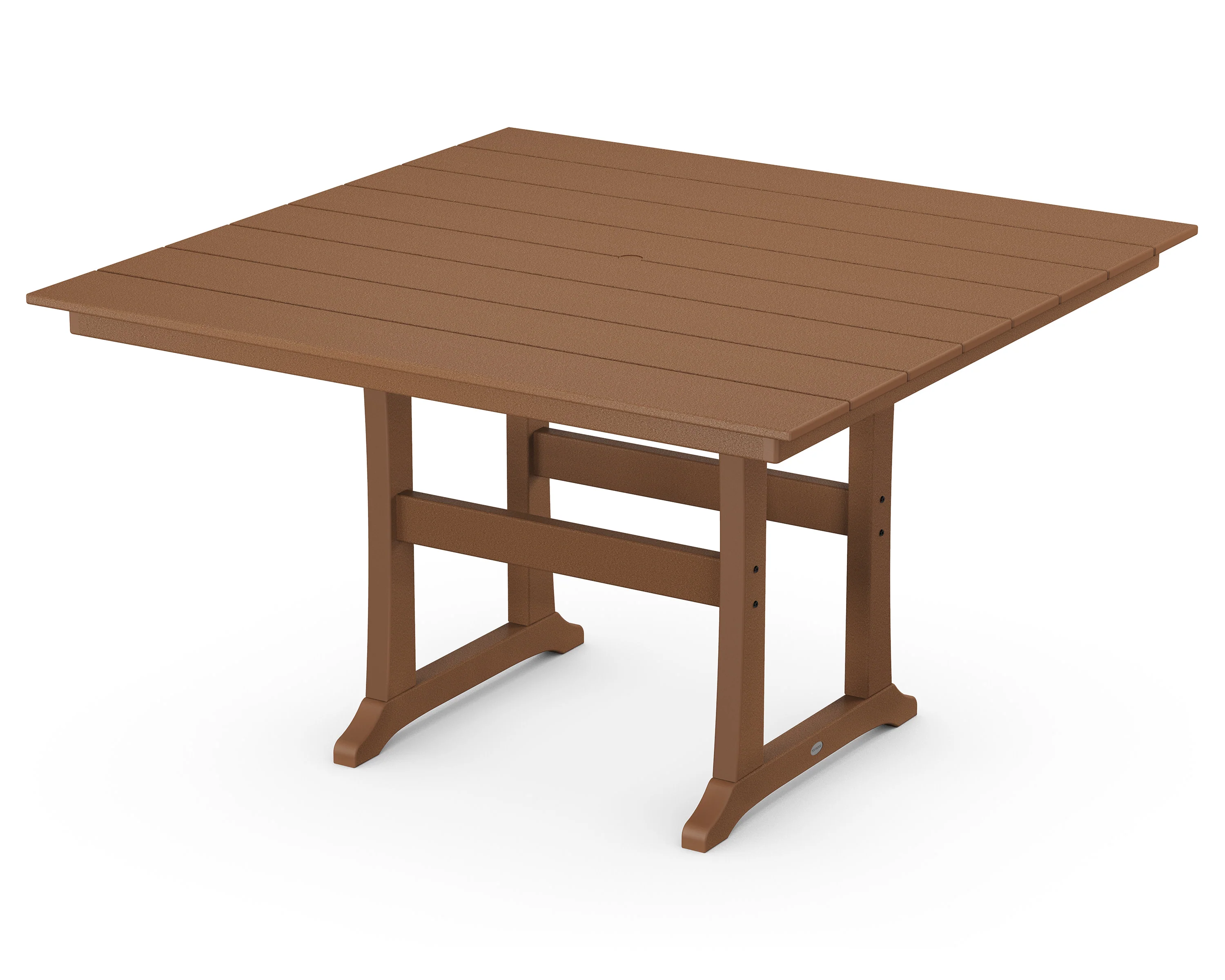 Farmhouse Trestle 59" Counter Table - Image 4
