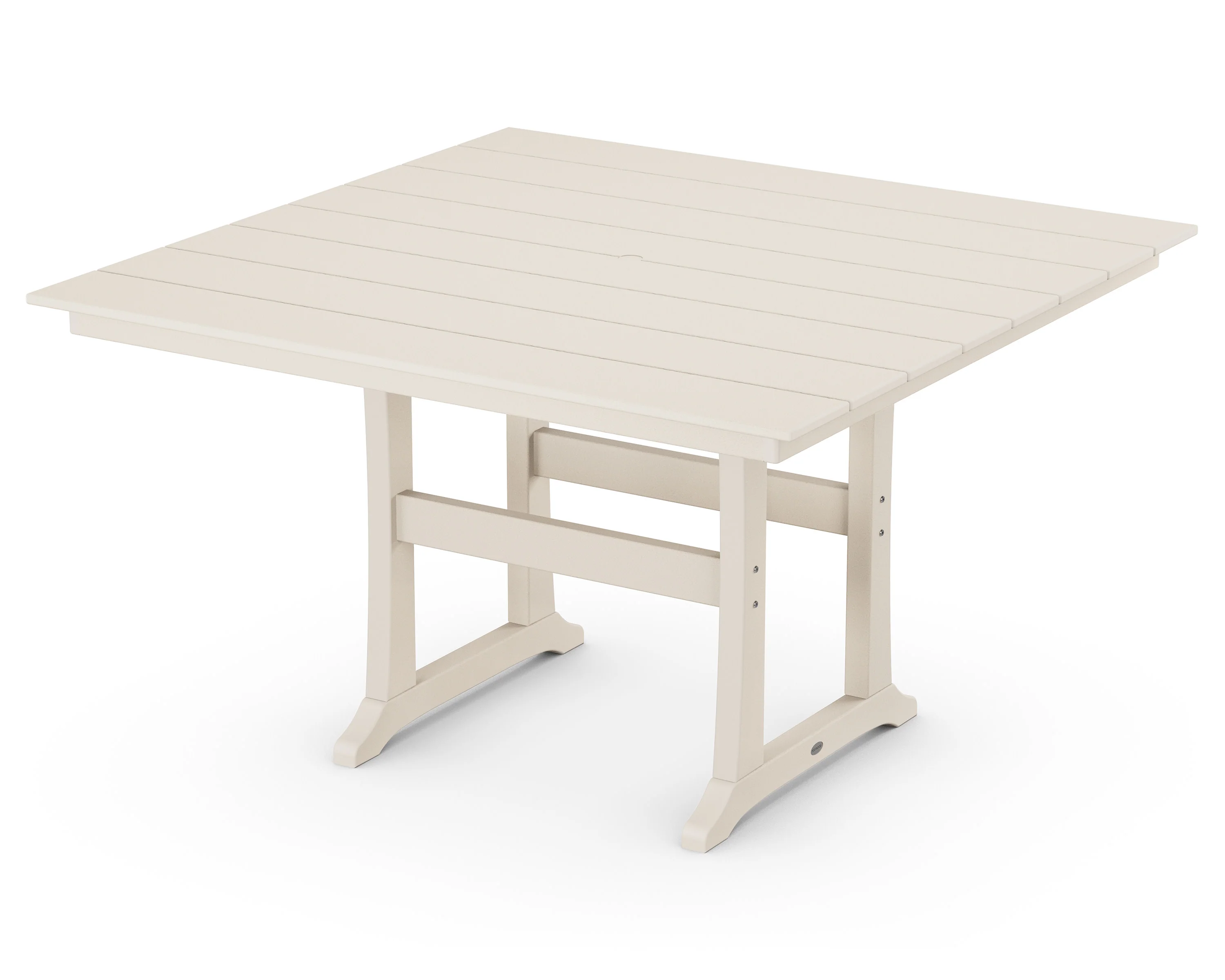 Farmhouse Trestle 59" Counter Table - Image 6