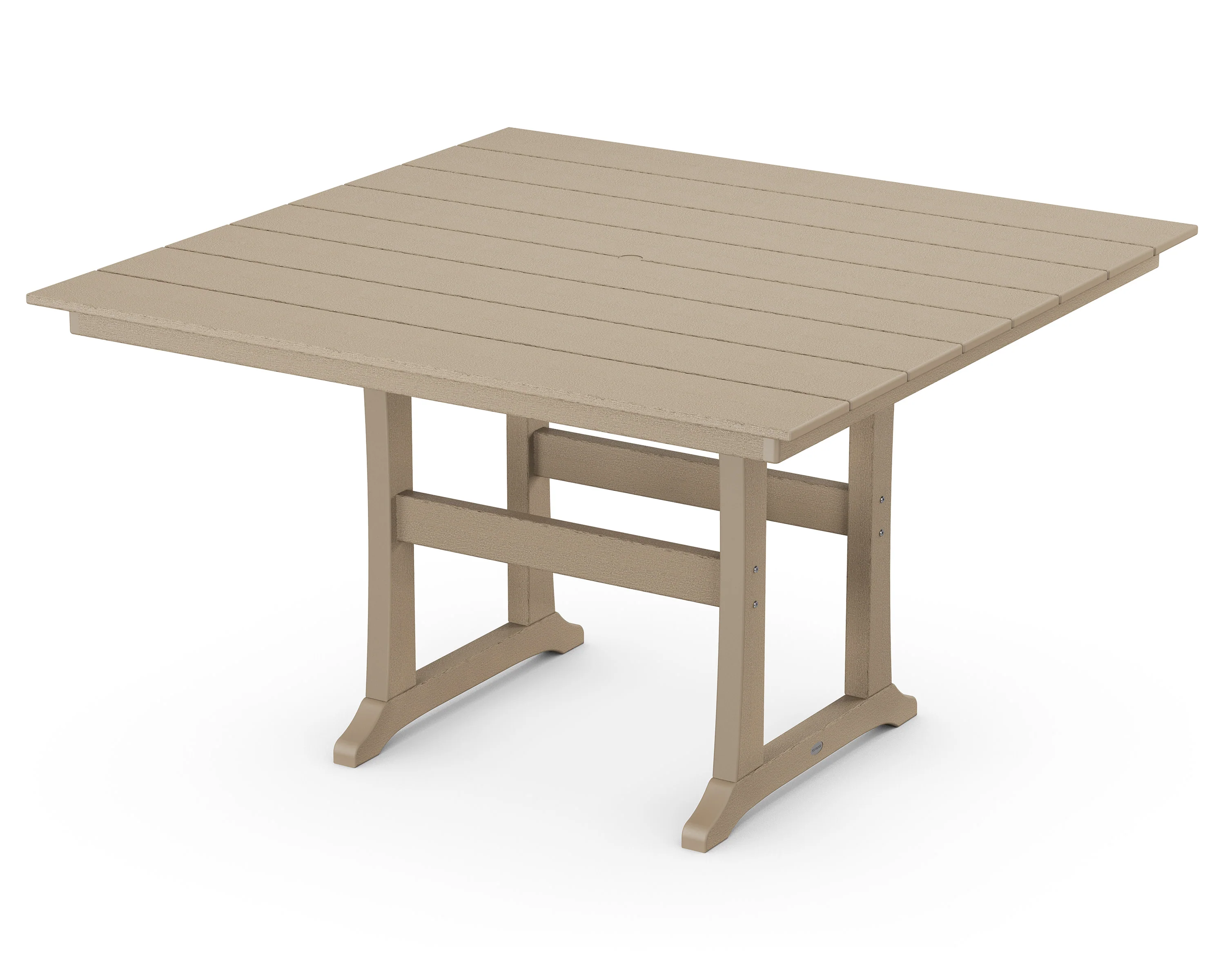 Farmhouse Trestle 59" Counter Table - Image 7