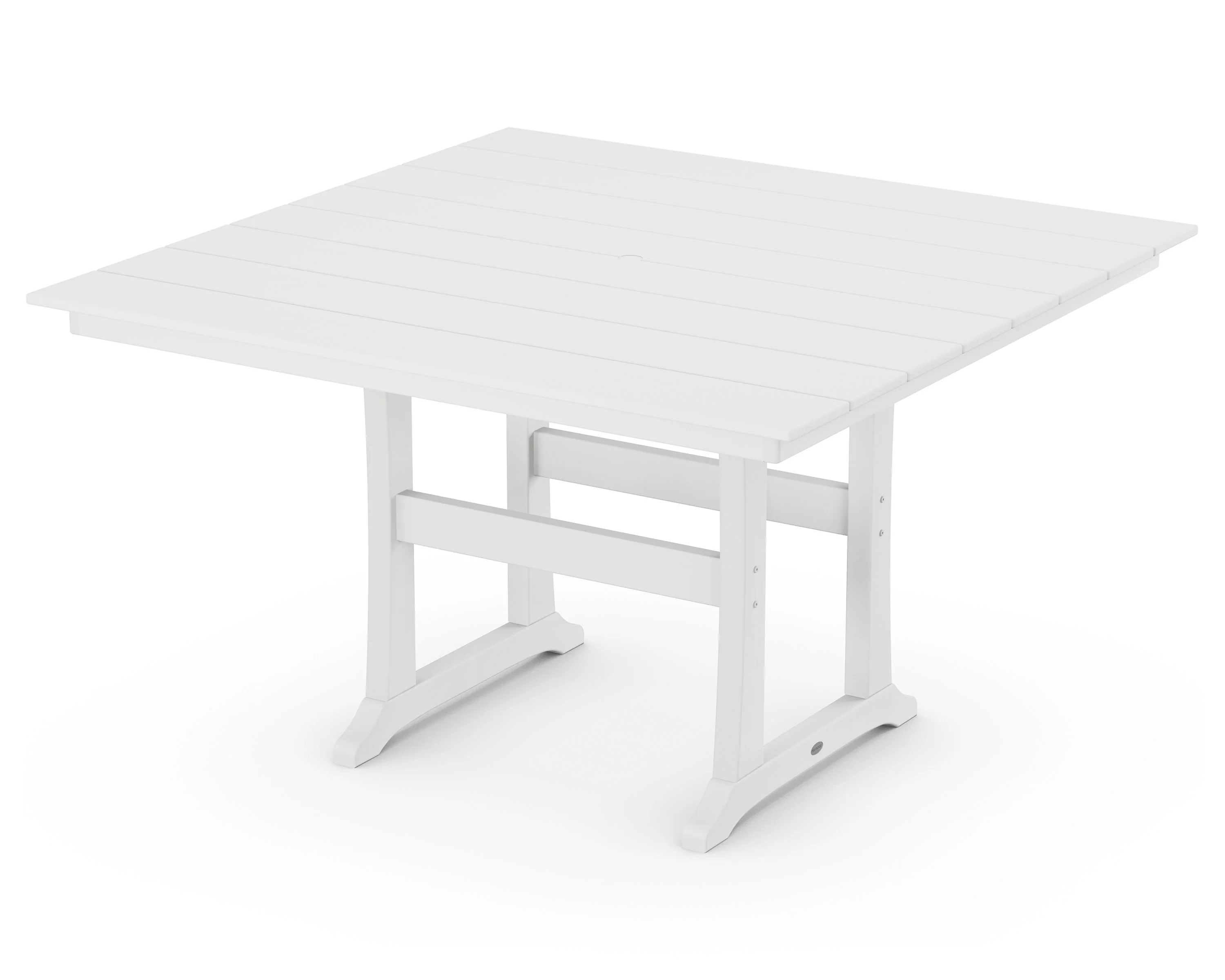 Farmhouse Trestle 59" Counter Table - Image 8