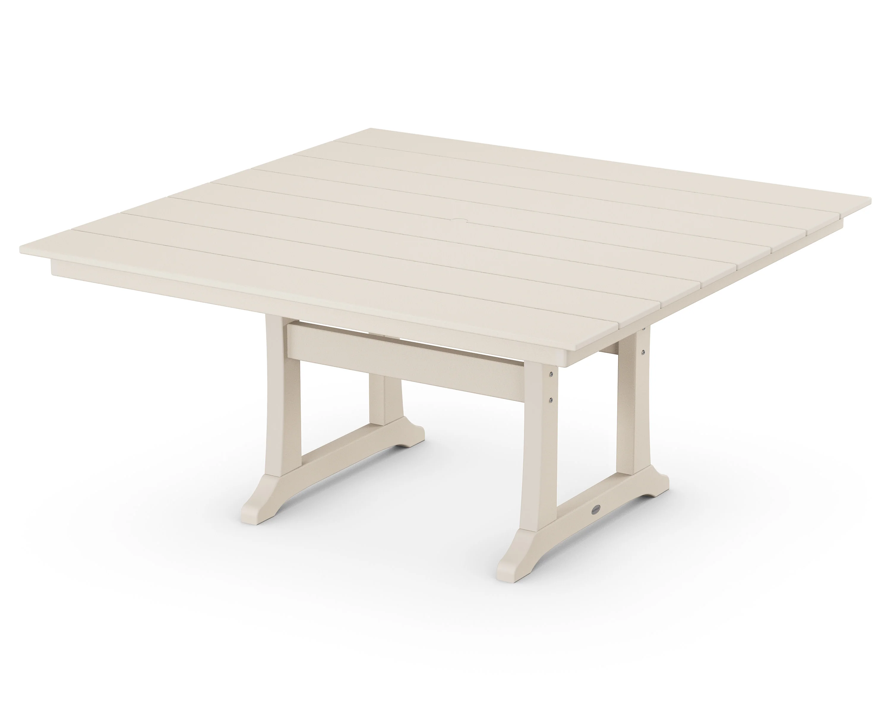 Farmhouse Trestle 59" Dining Table - Image 9