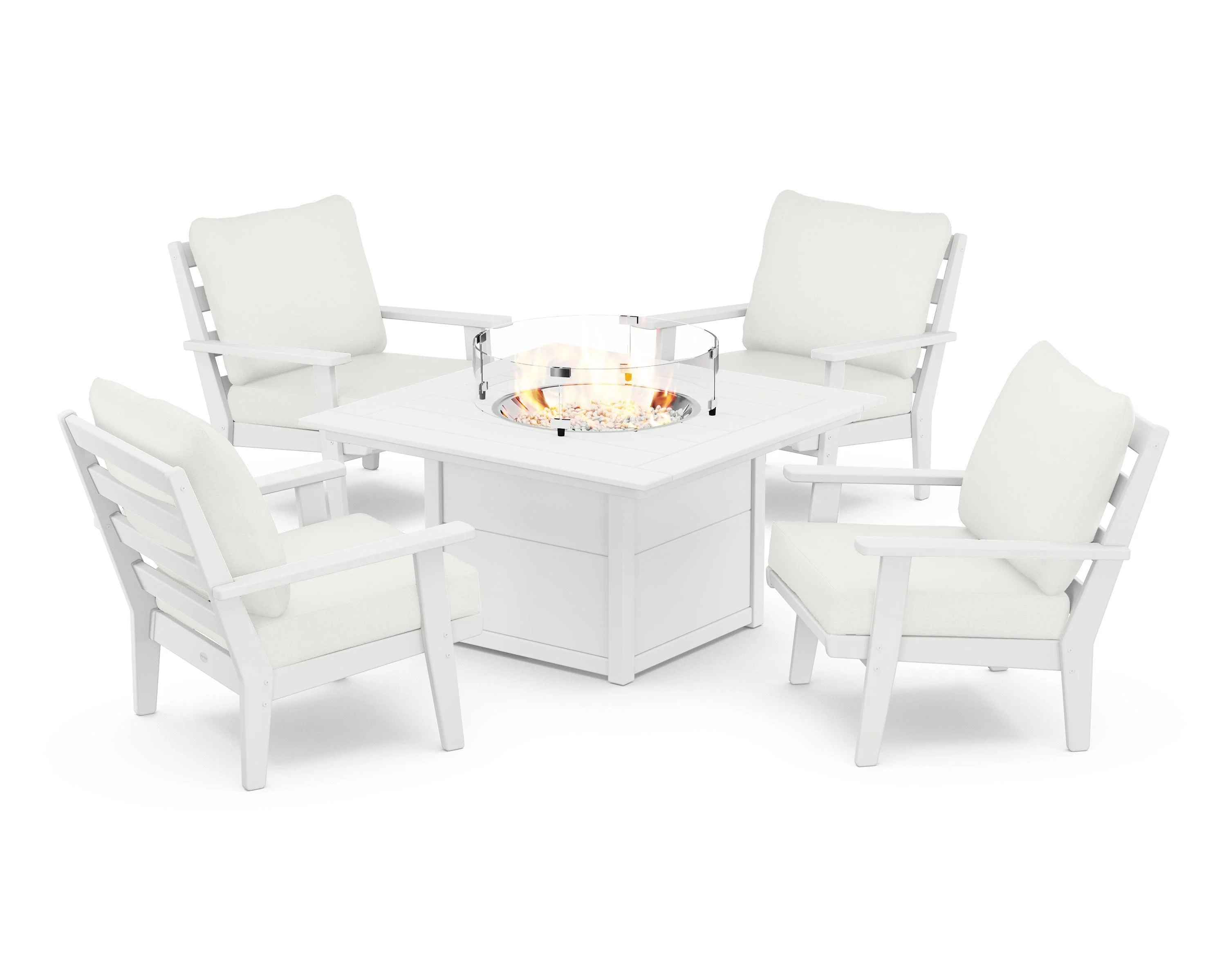 Grant Park 5-Piece Deep Seating Conversation Set with Fire Pit Table - Image 10