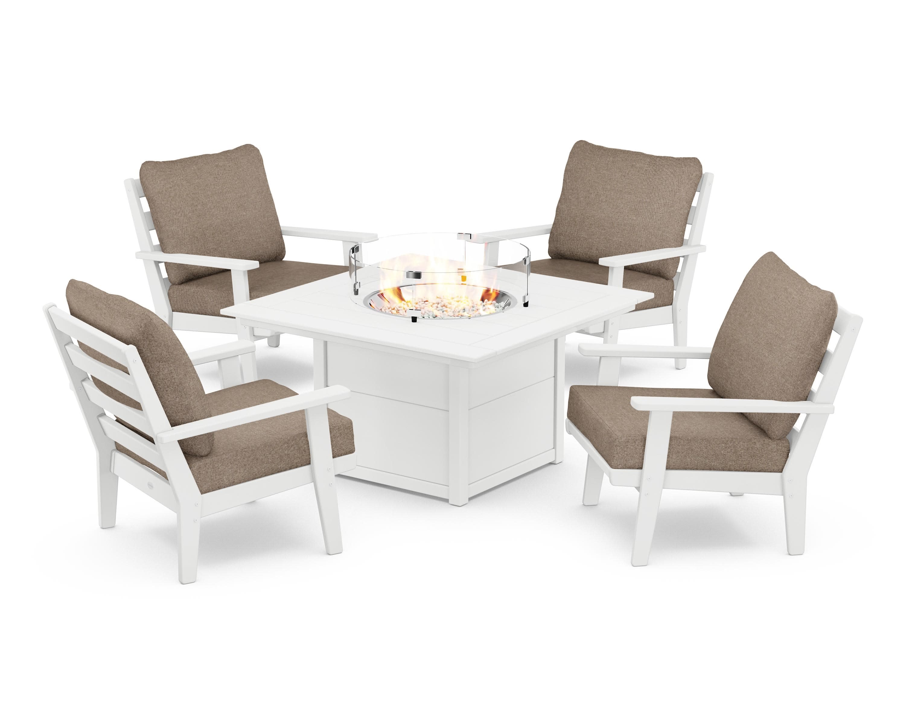 Grant Park 5-Piece Deep Seating Conversation Set with Fire Pit Table - Image 112