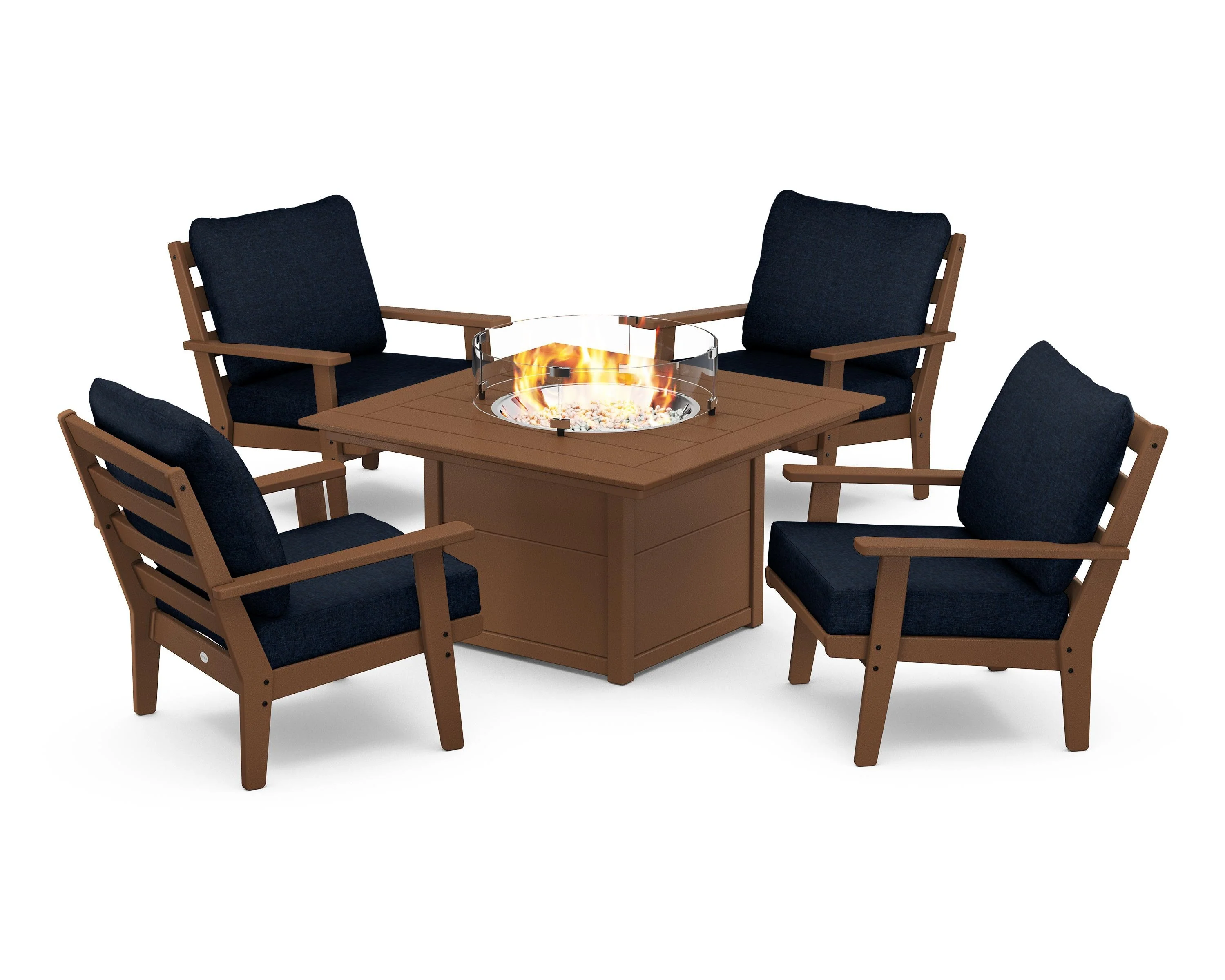 Grant Park 5-Piece Deep Seating Conversation Set with Fire Pit Table - Image 27