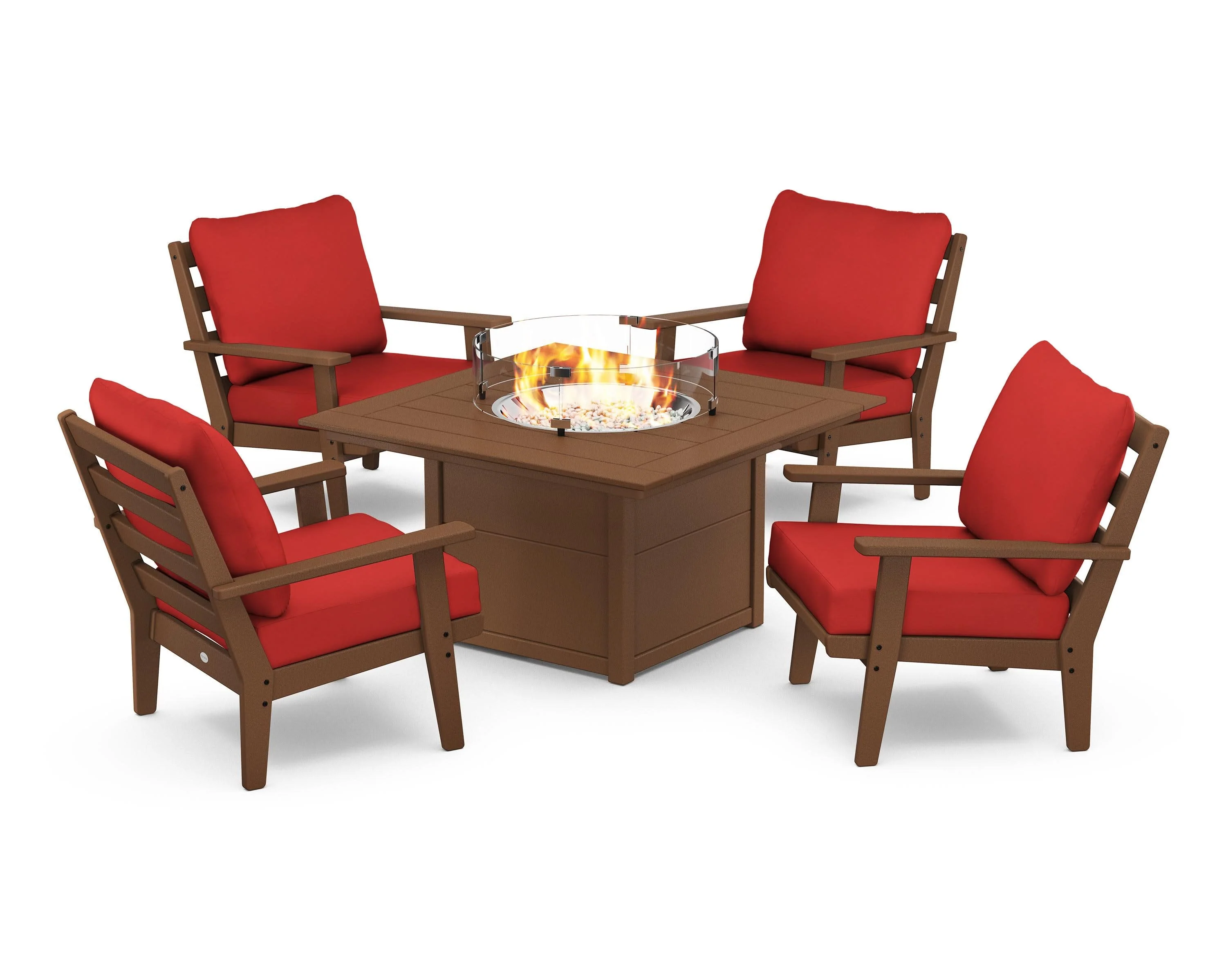 Grant Park 5-Piece Deep Seating Conversation Set with Fire Pit Table - Image 95