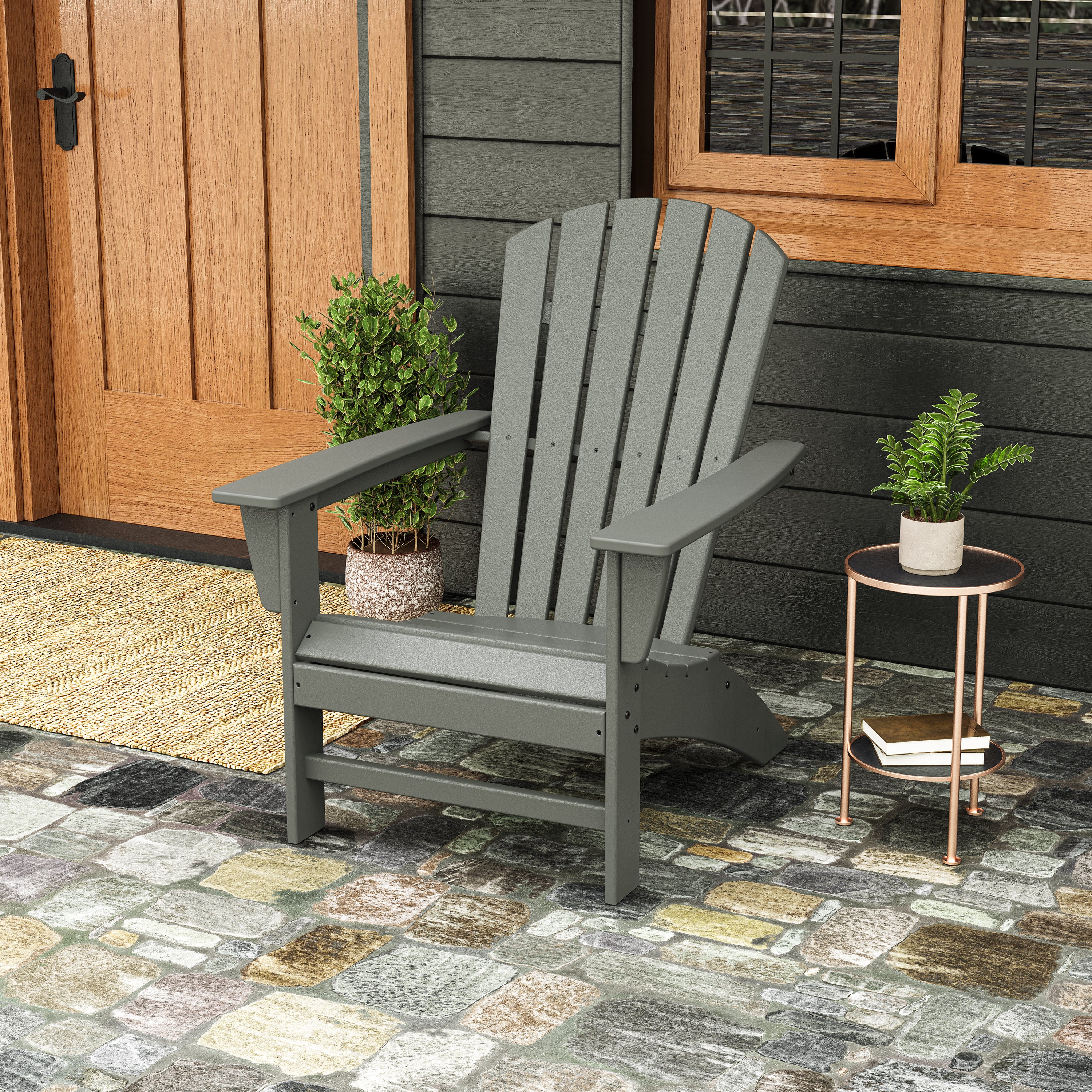 Grant Park Traditional Curveback Adirondack Chair - Image 3