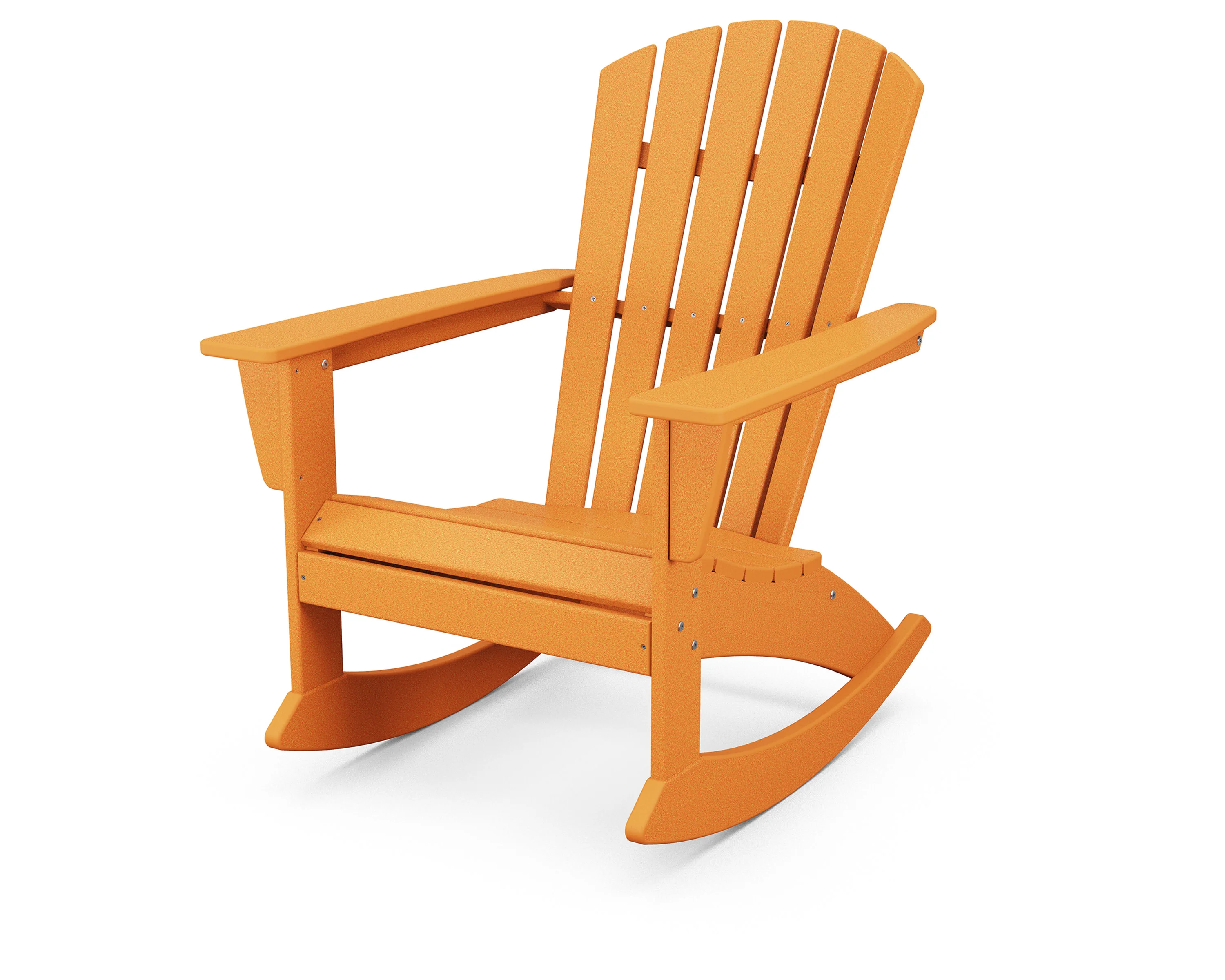 Grant Park Traditional Curveback Adirondack Rocking Chair - Image 3