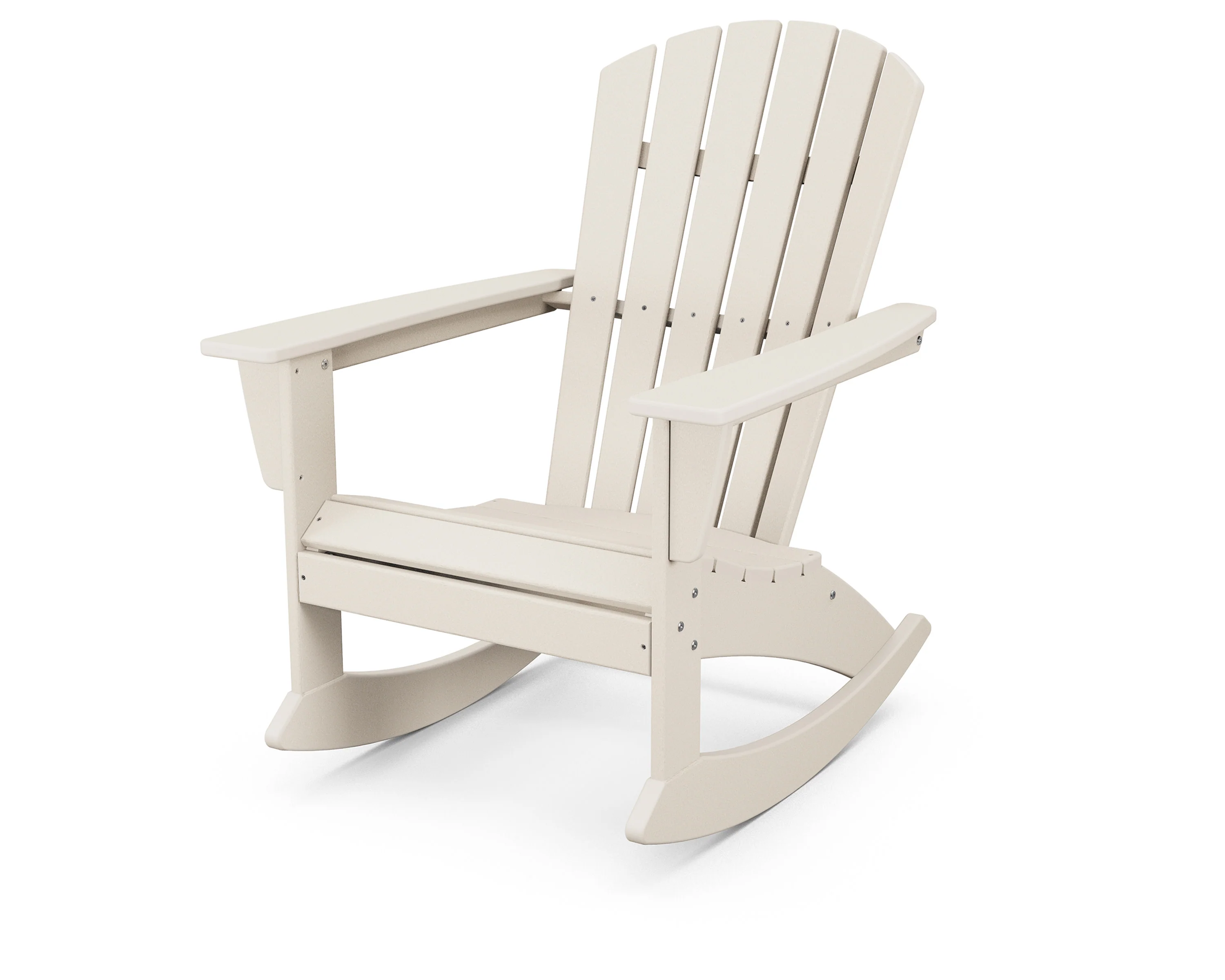Grant Park Traditional Curveback Adirondack Rocking Chair - Image 5