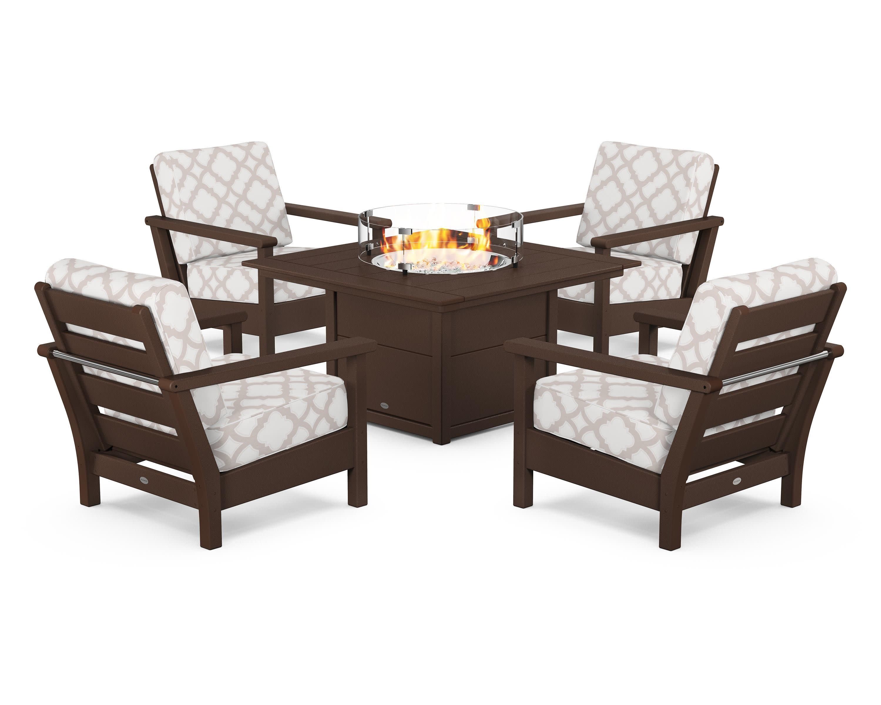 Harbour 5-Piece Conversation Set with Fire Pit Table - Image 54