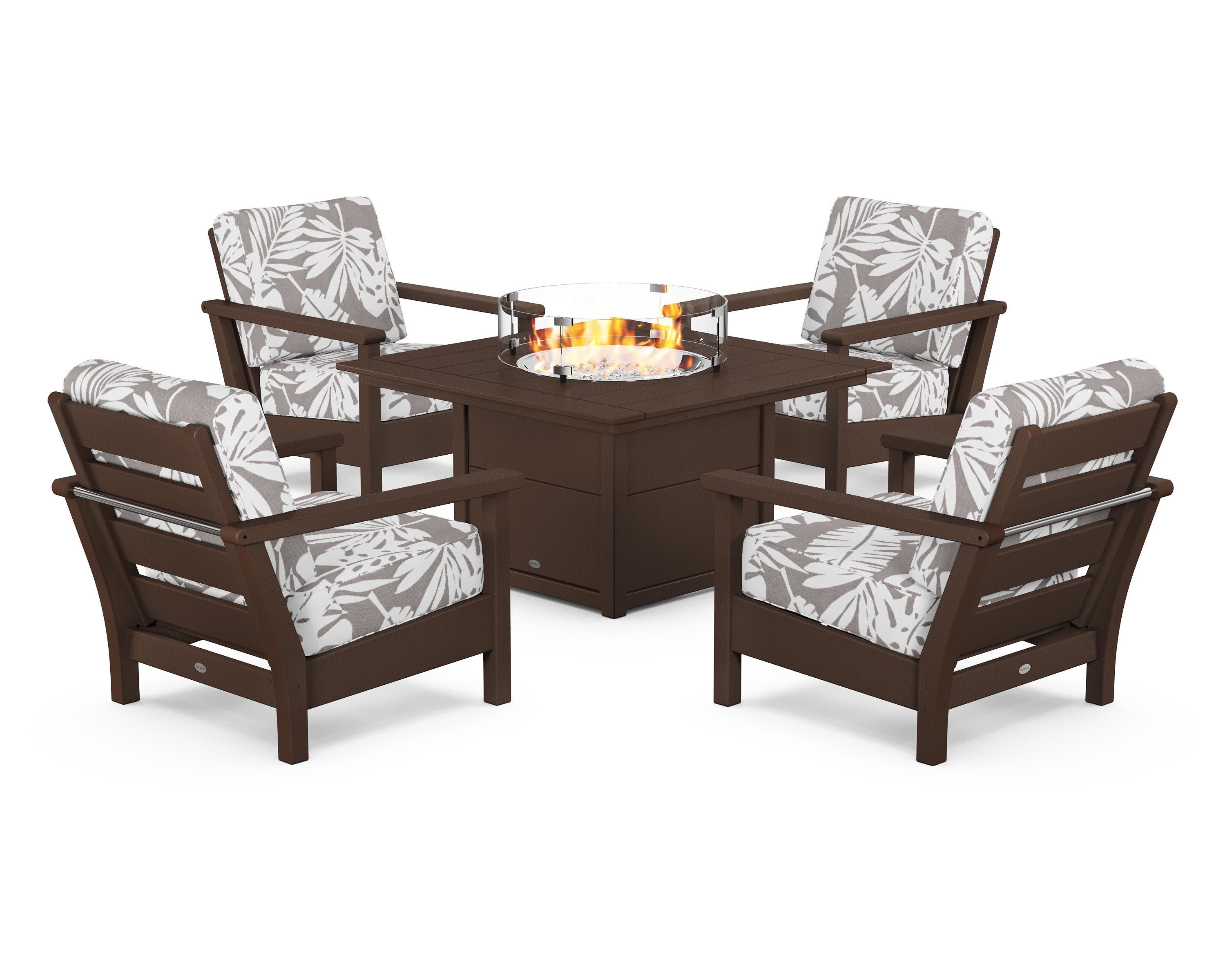 Harbour 5-Piece Conversation Set with Fire Pit Table - Image 64